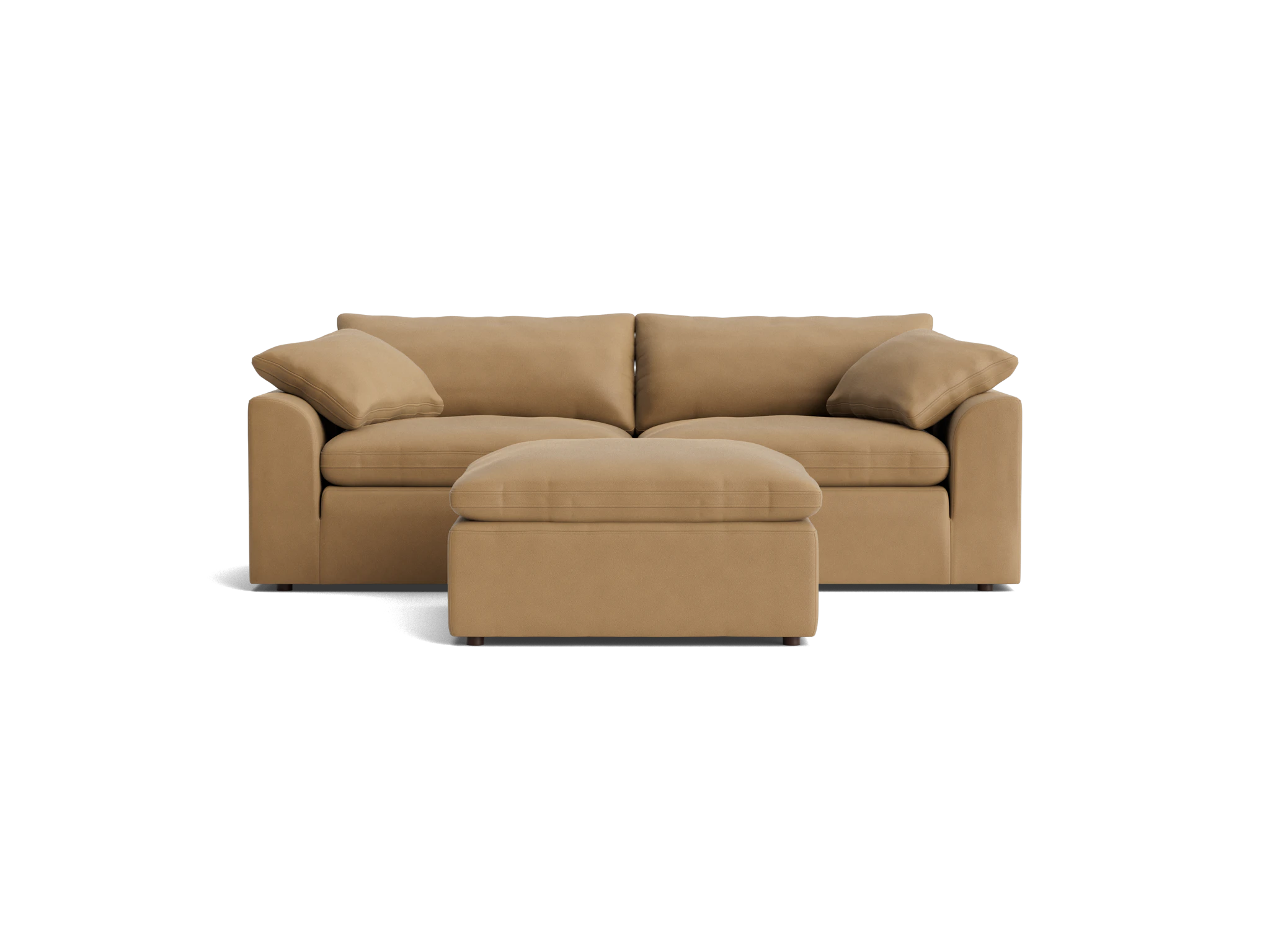 bryant sofa ottoman washed california biscuit