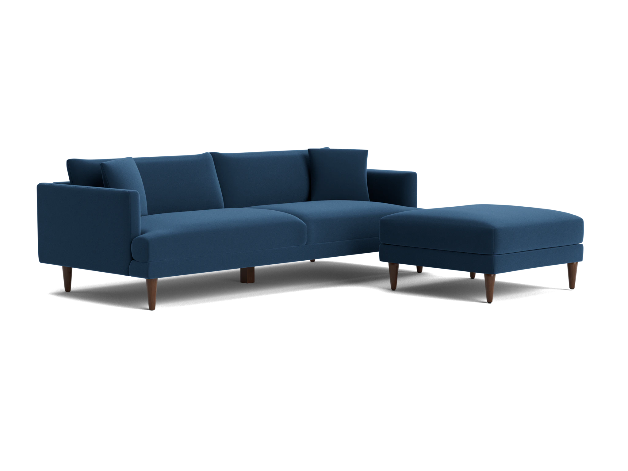 lewis grand sofa ottoman royale cobalt