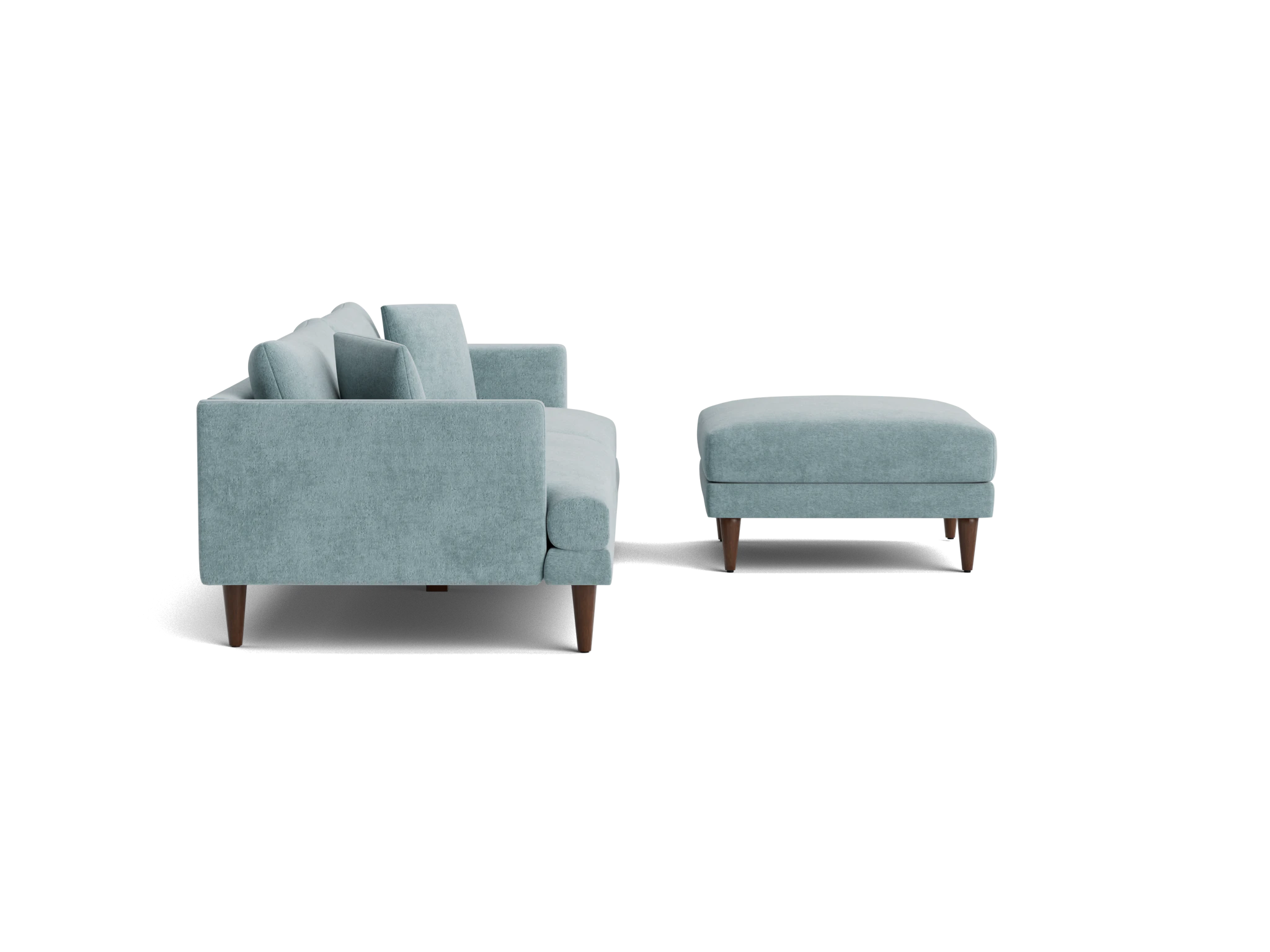 lewis grand sofa ottoman plush mist