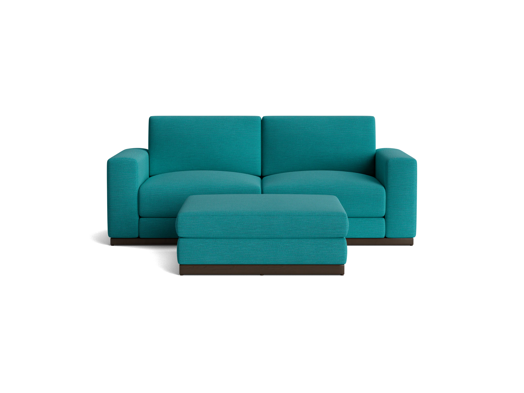 holt sofa ottoman lucky turquoise