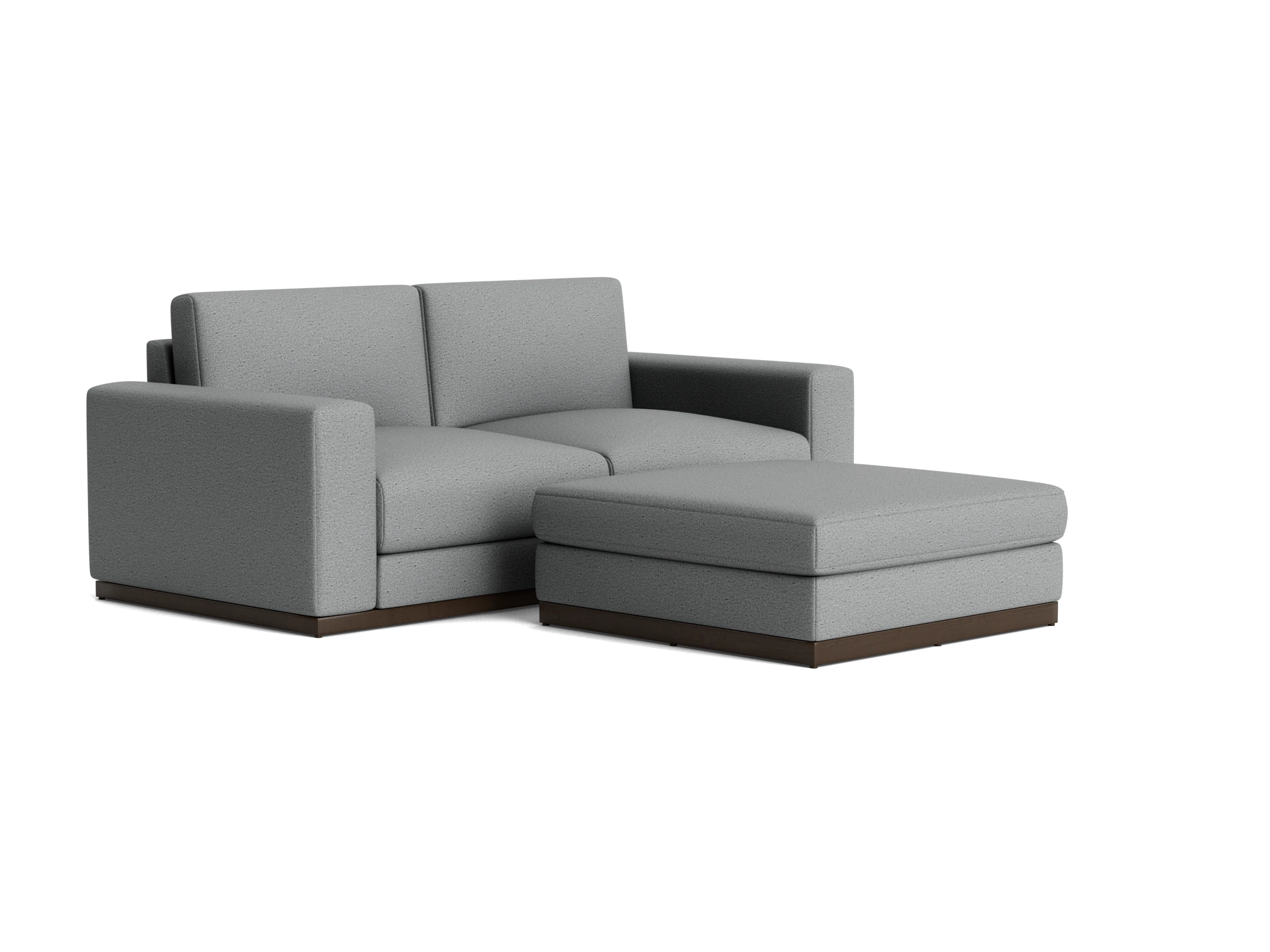 holt sofa ottoman essence ash