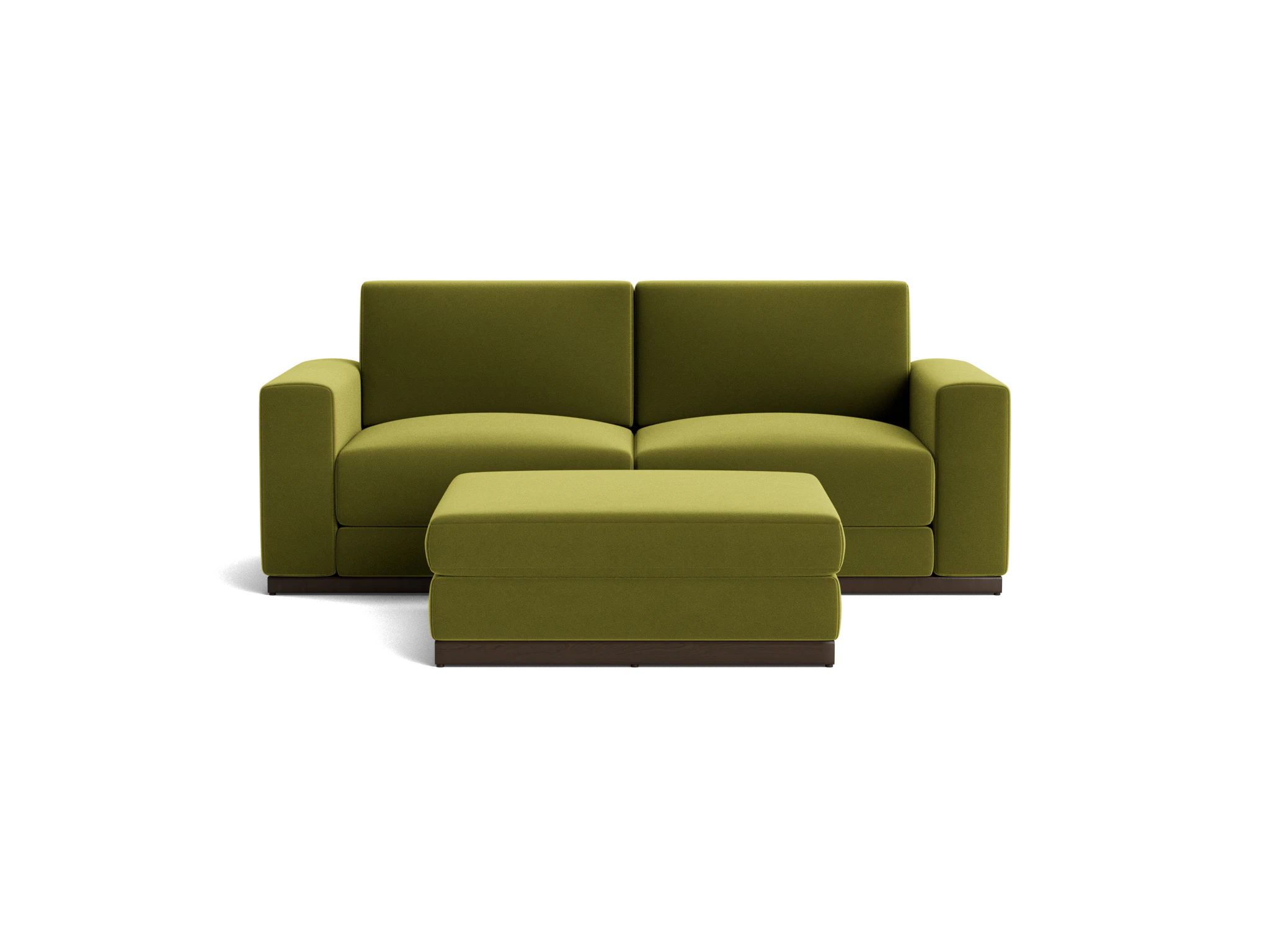 holt sofa ottoman royale apple