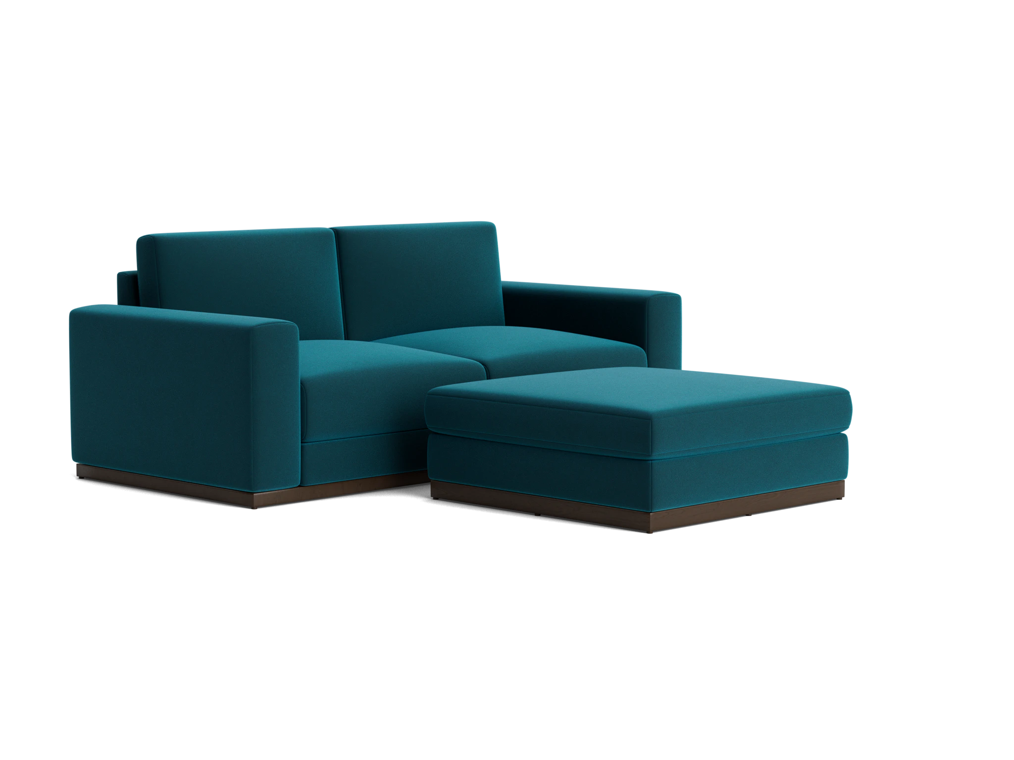 holt sofa ottoman royale peacock