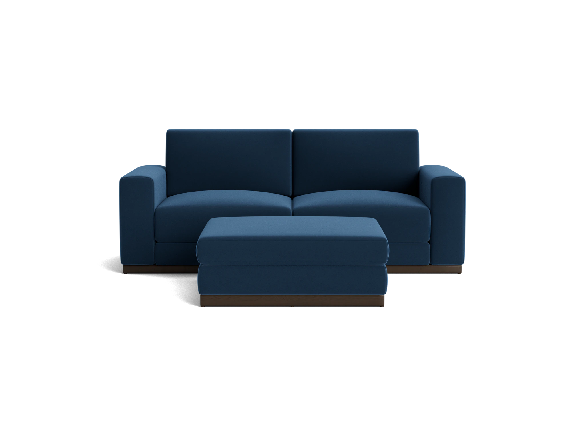 holt sofa ottoman royale cobalt