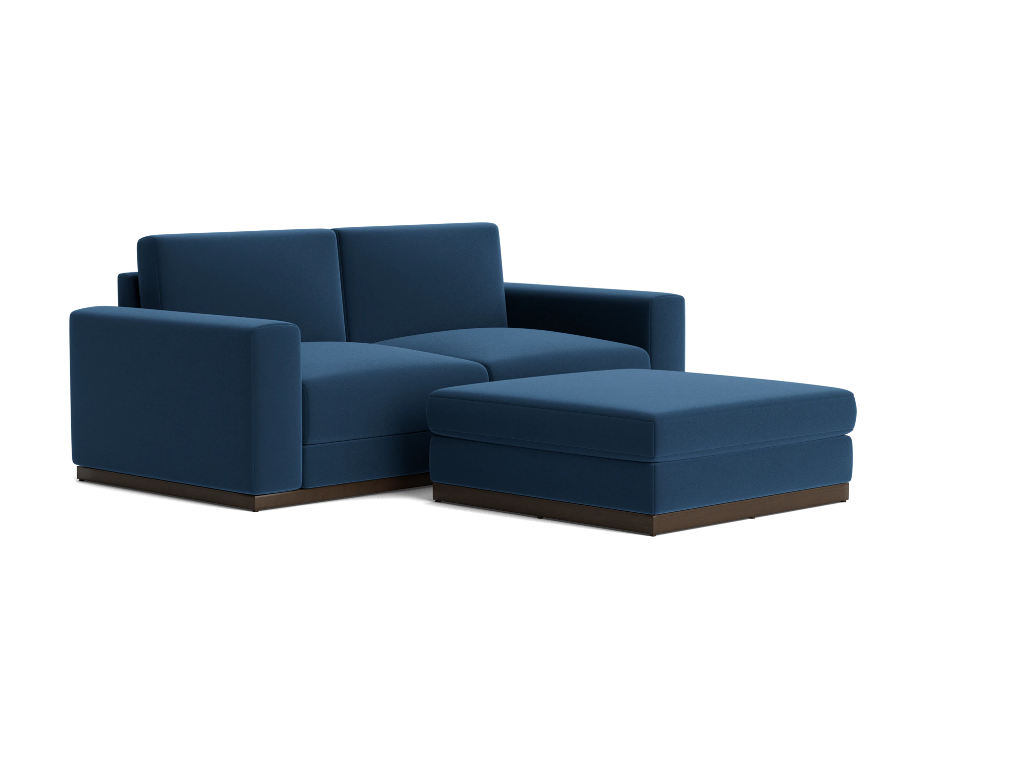 holt sofa ottoman royale cobalt