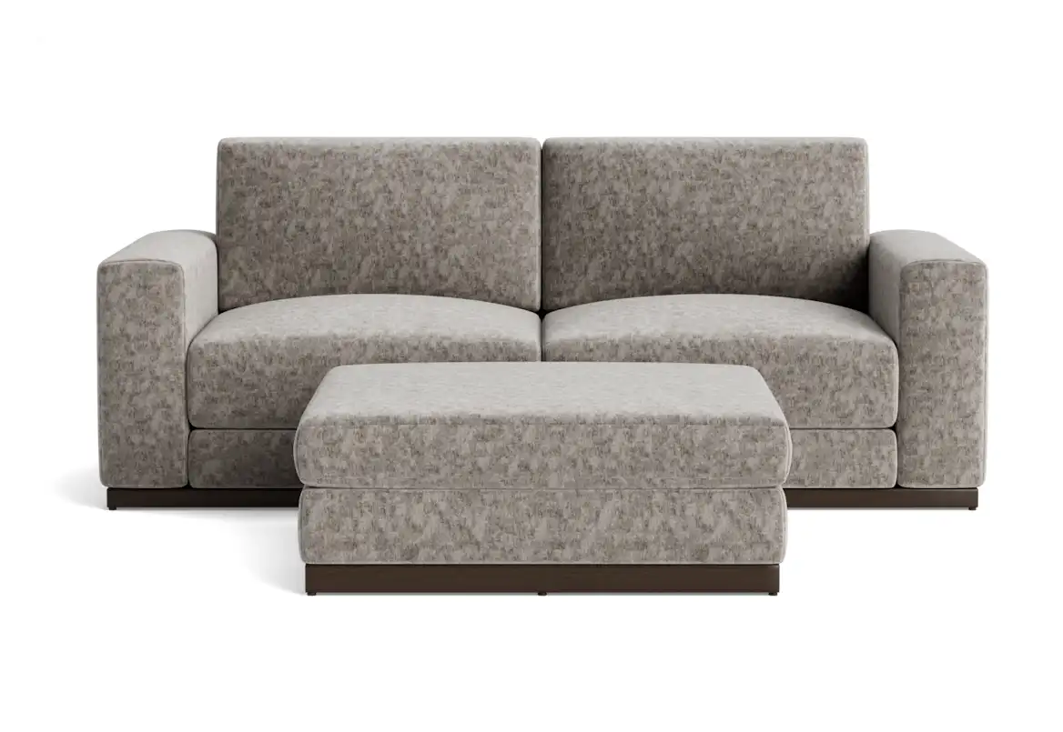 holt sofa ottoman prime stone