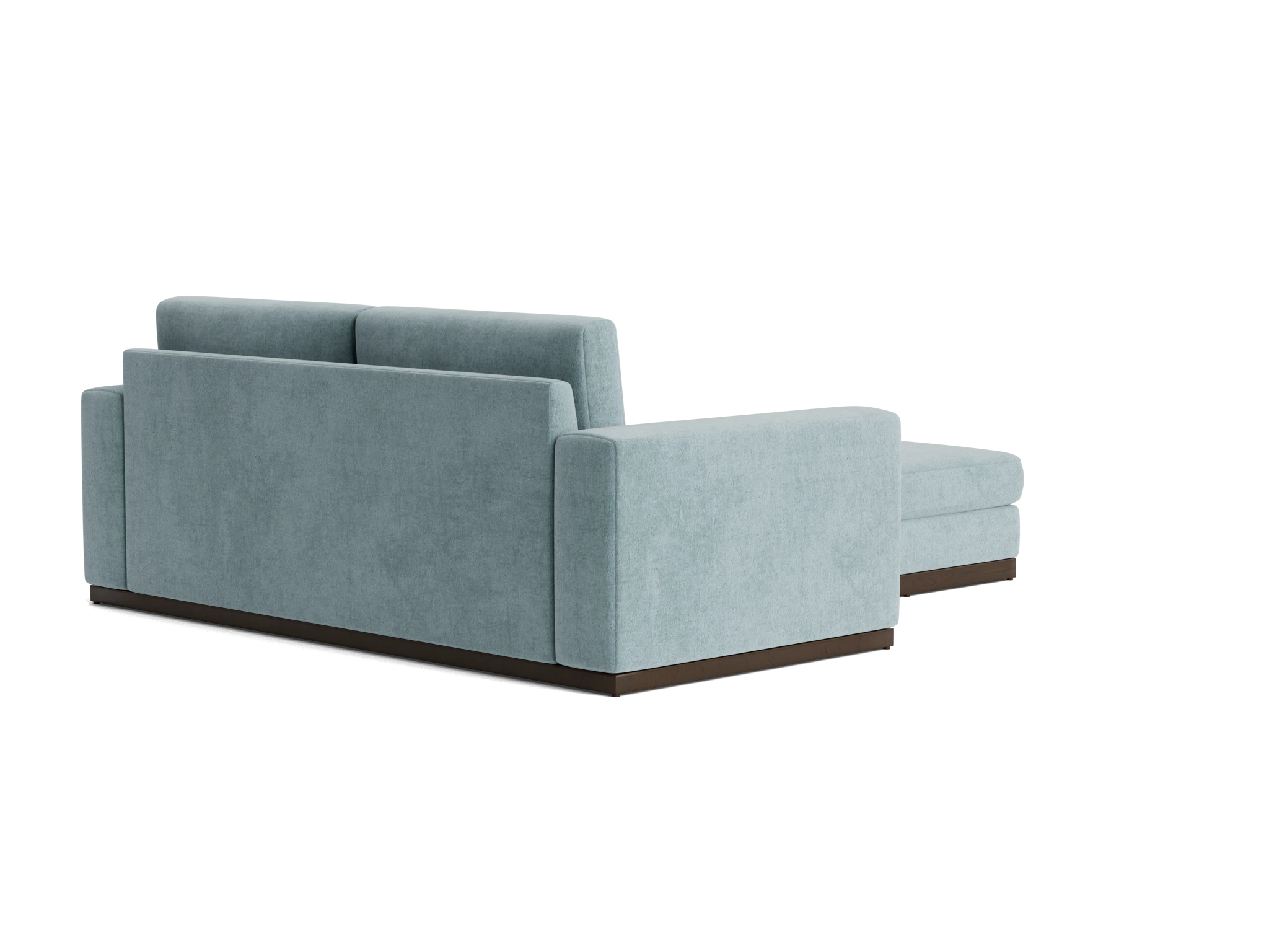 holt sofa ottoman plush mist