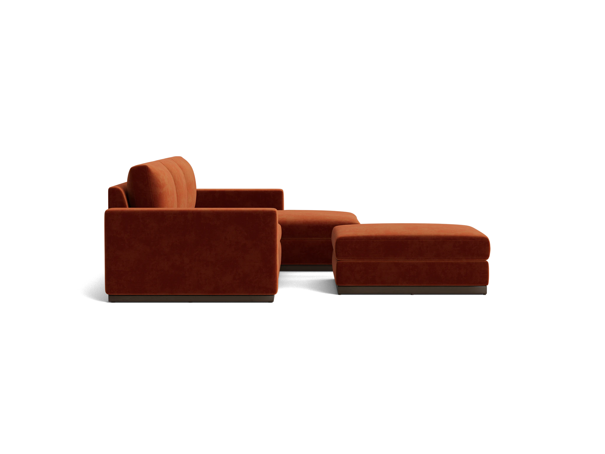 holt sectional ottoman harper cinnamon