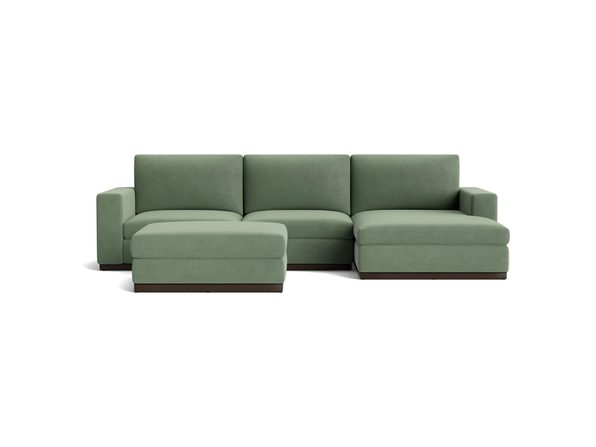 holt sectional ottoman royale sage