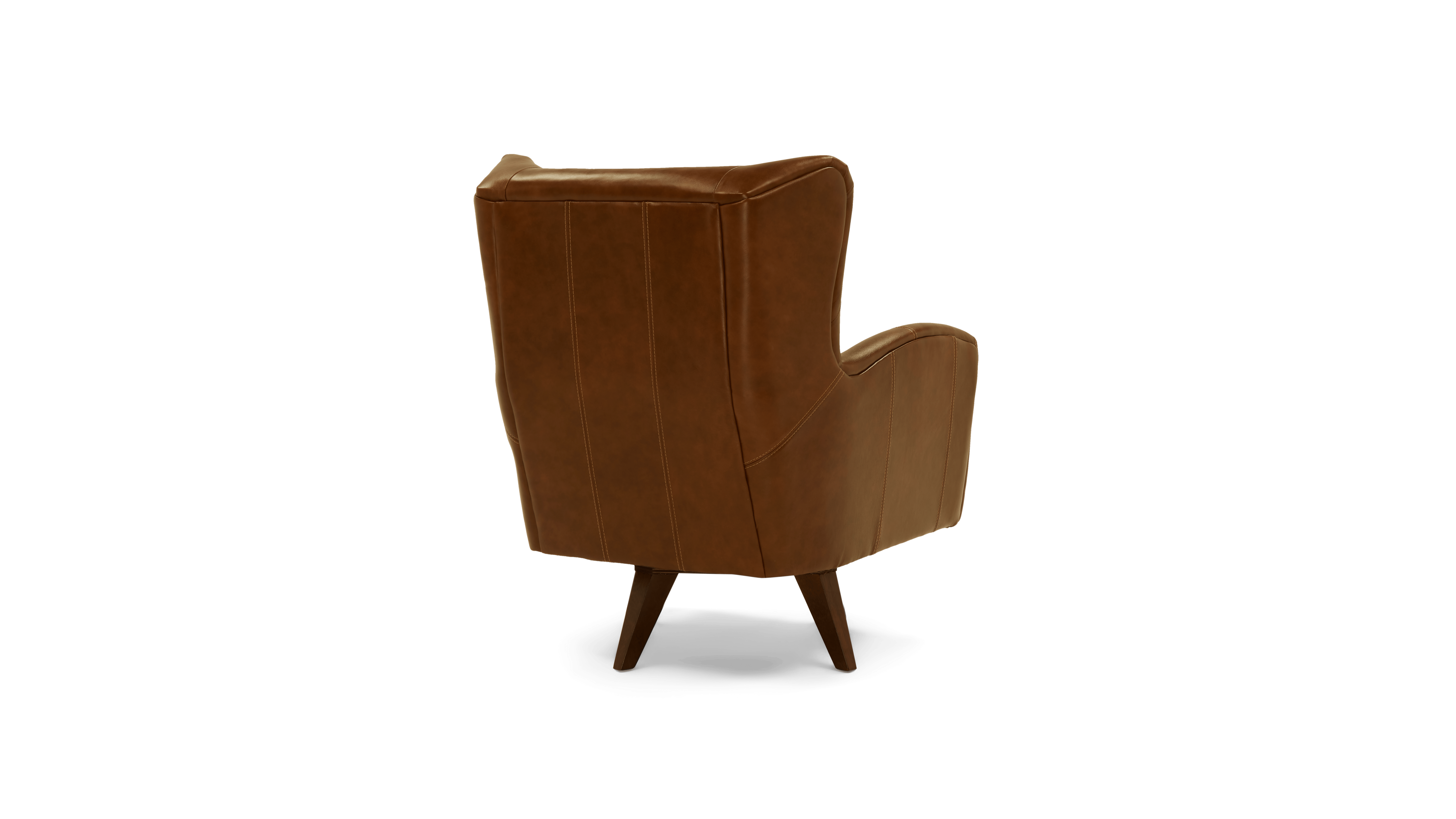 Harlow Leather Swivel Chair Joybird