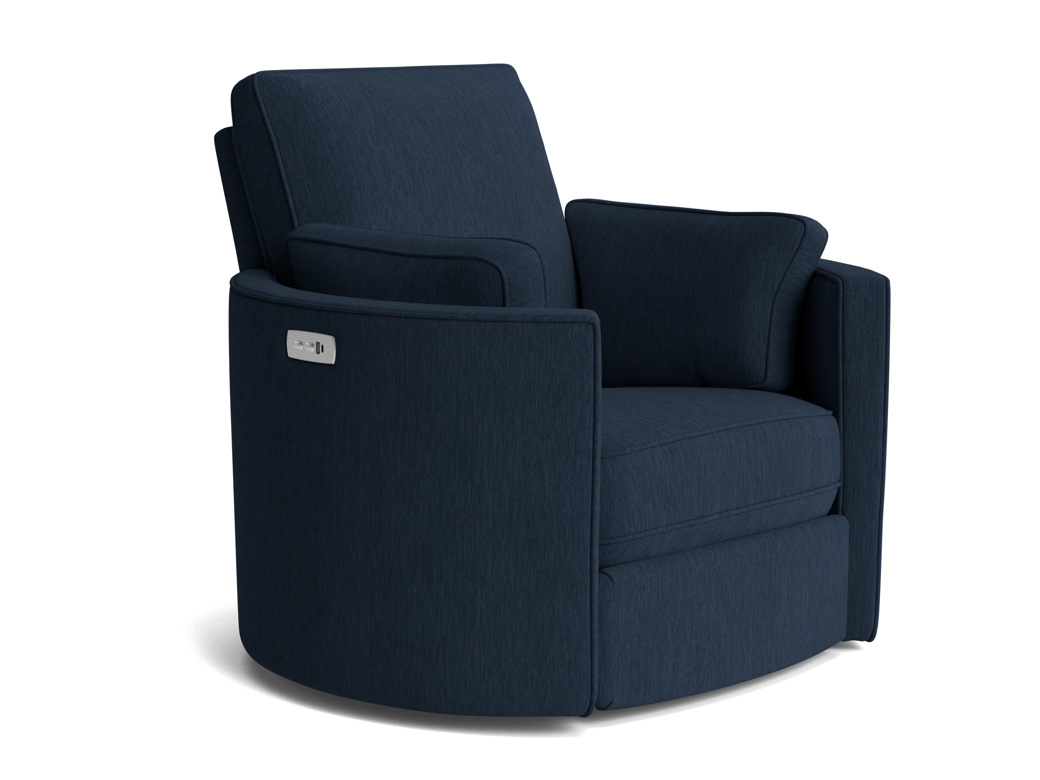 corey swivel chair bentley indigo