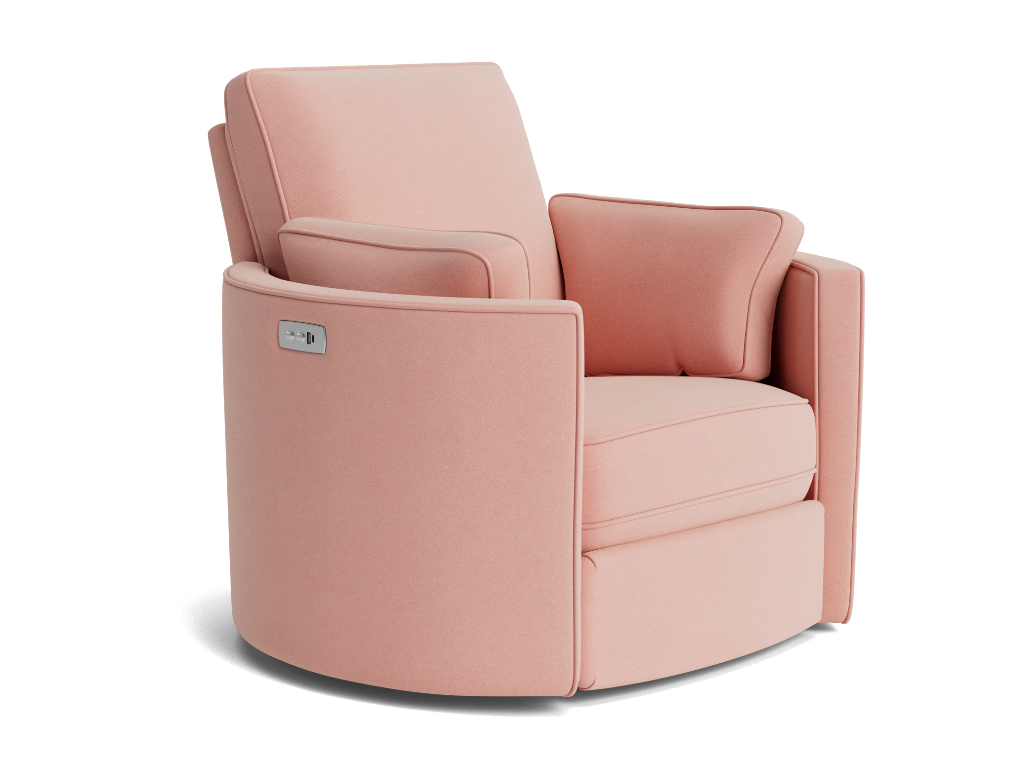 corey swivel chair royale blush