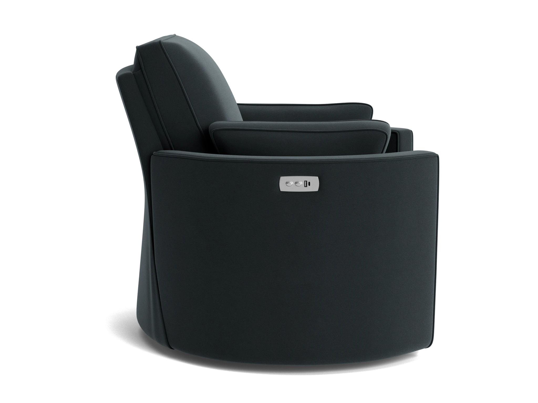 corey swivel chair royale gunmetal