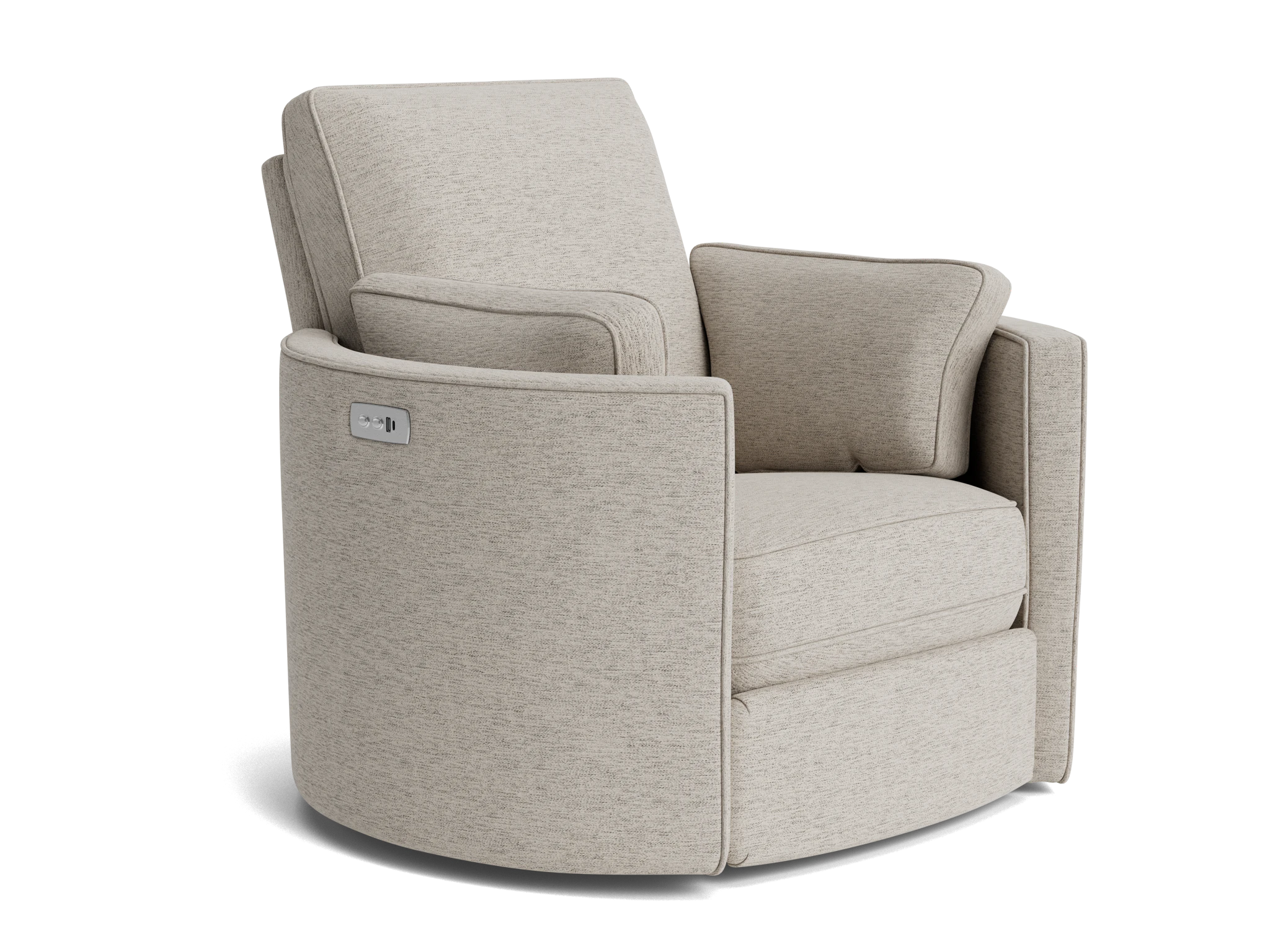 corey swivel chair merit dove