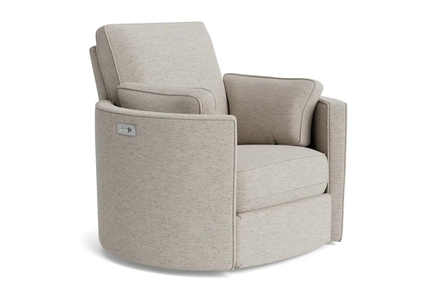 corey swivel chair merit dove