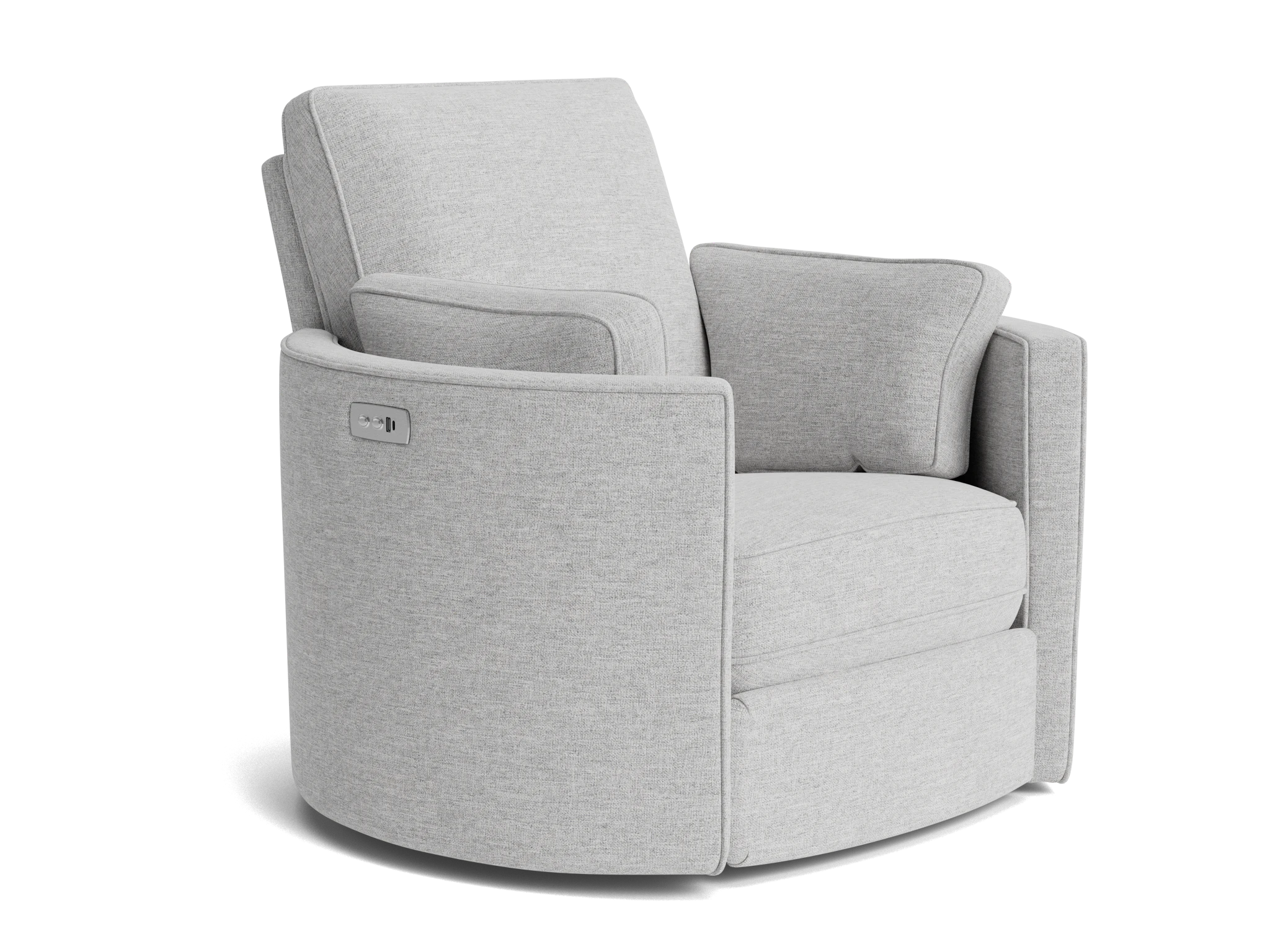 corey swivel chair milo dove