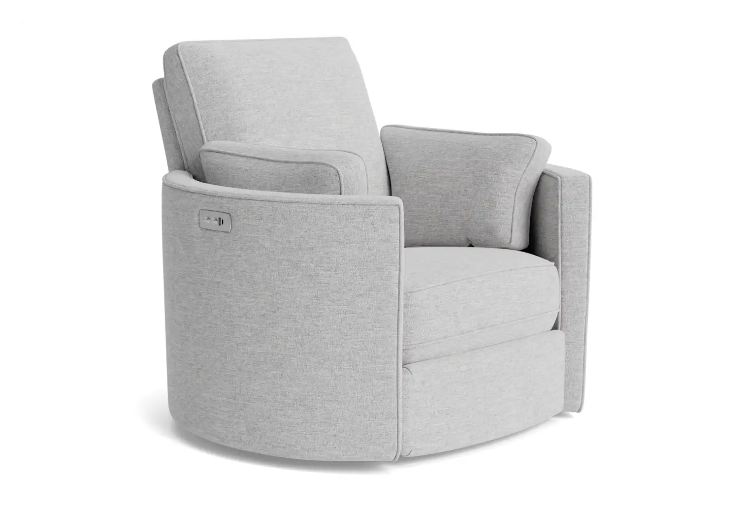 corey swivel chair milo dove