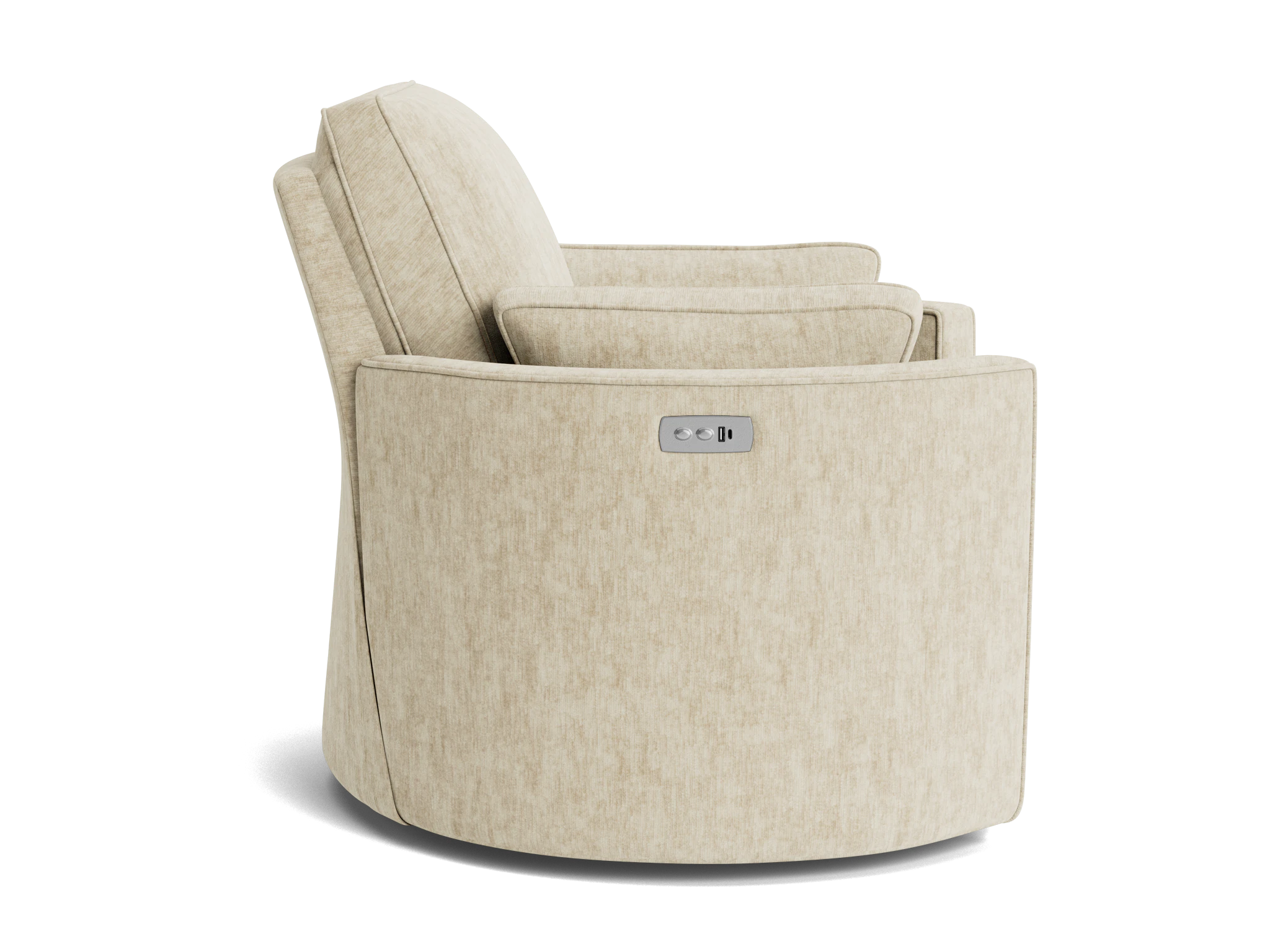 corey swivel chair crave irish cream