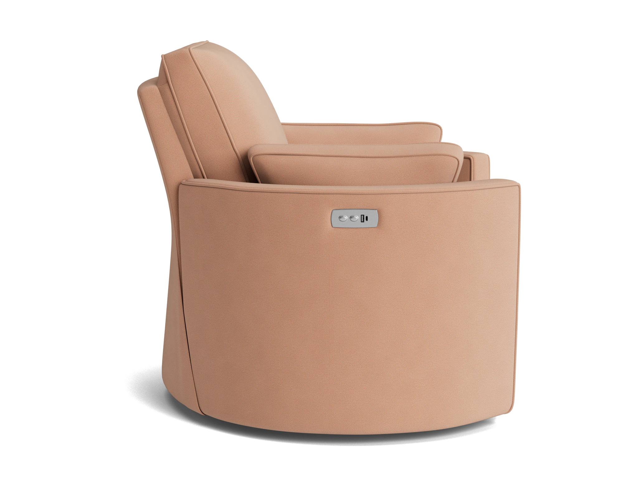 corey swivel chair caspiar chiffon