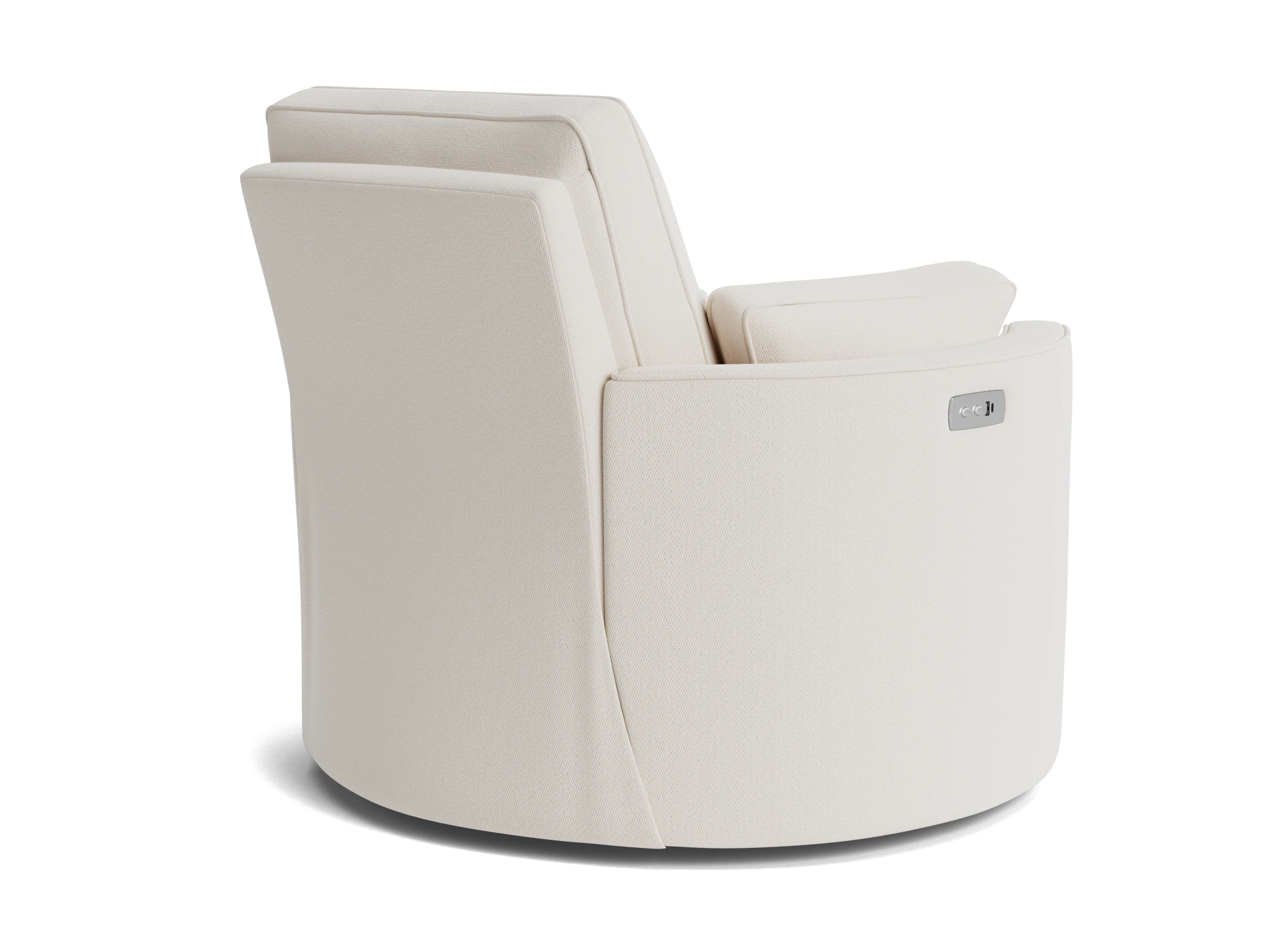 corey swivel chair caspiar ivory