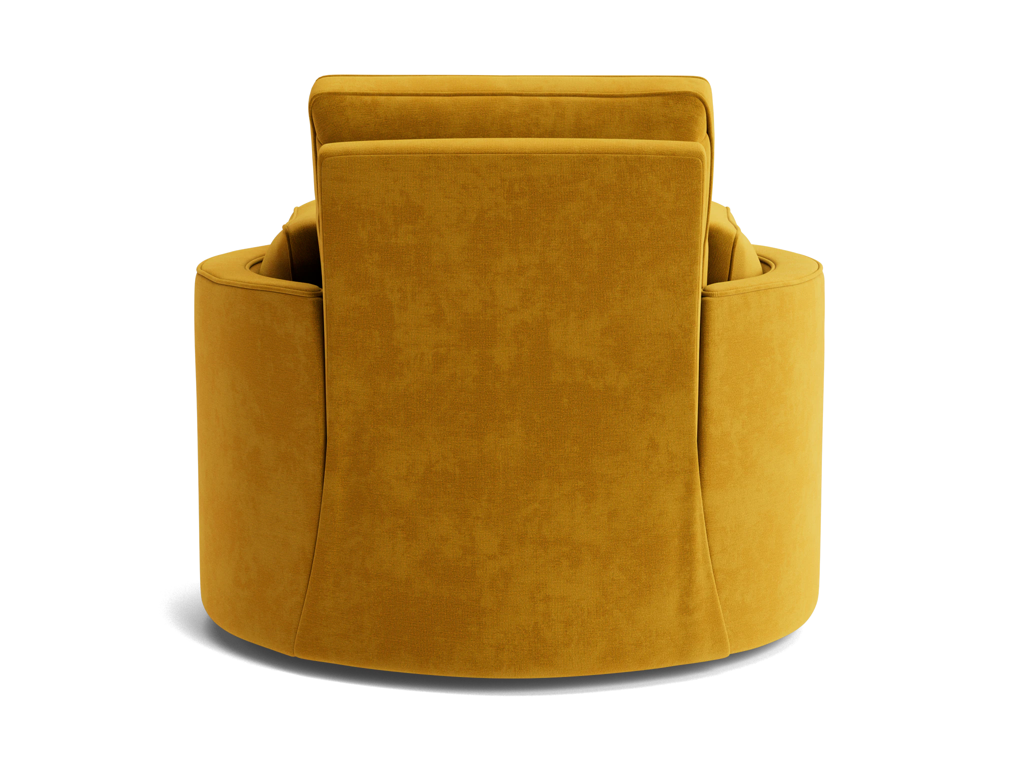 corey swivel chair harper amber gold
