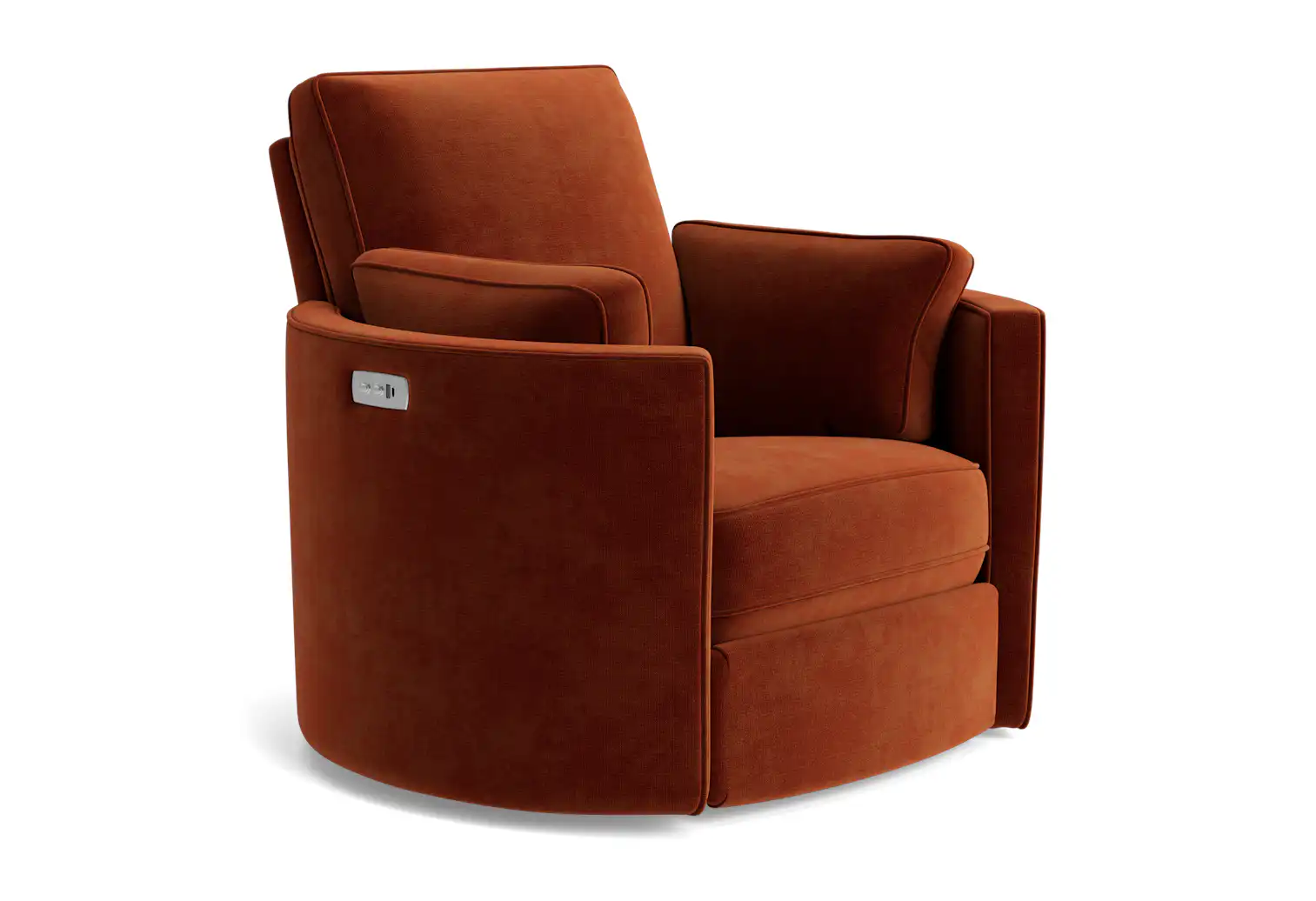 corey swivel chair harper cinnamon