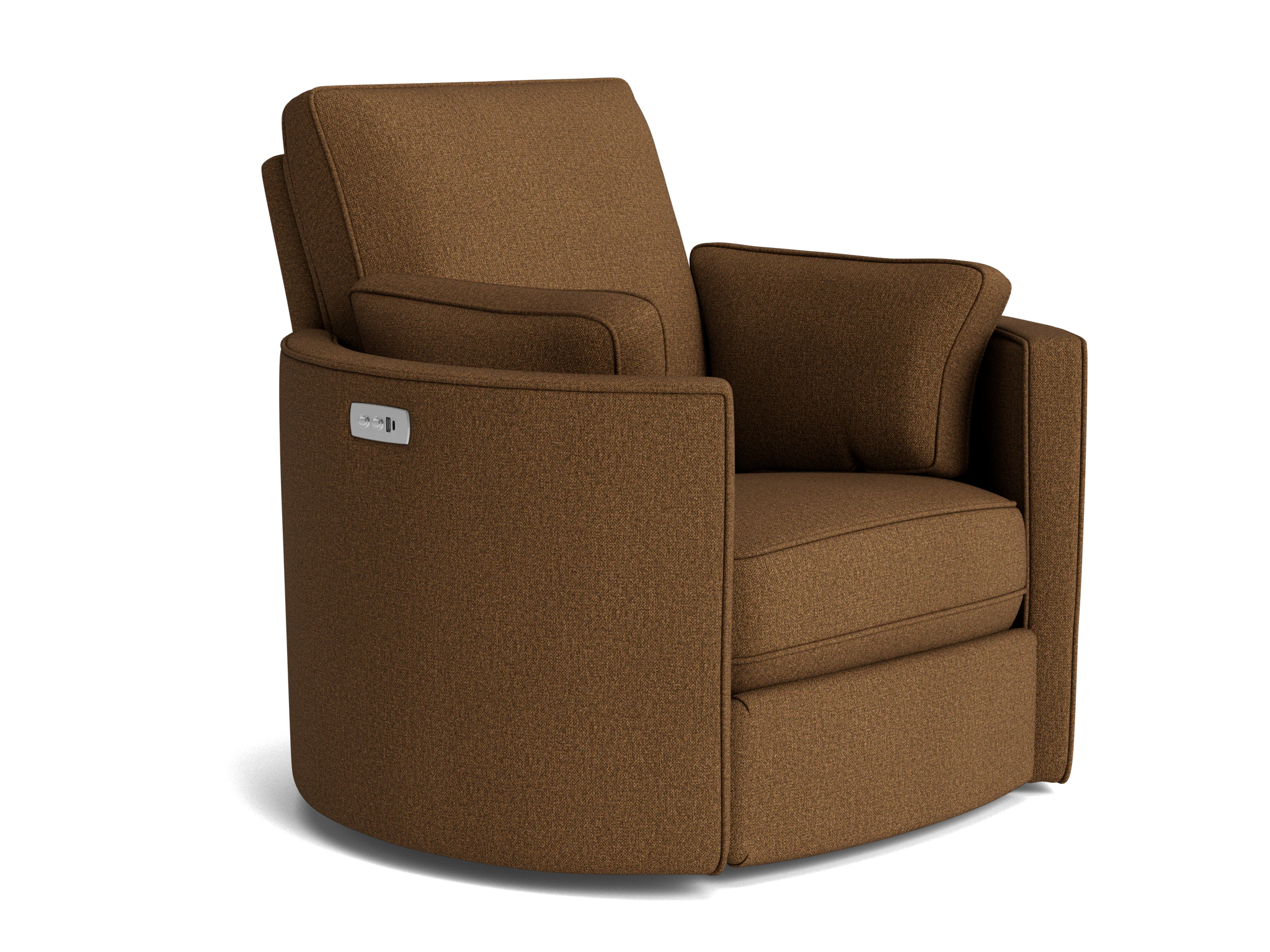corey swivel chair faithful mocha