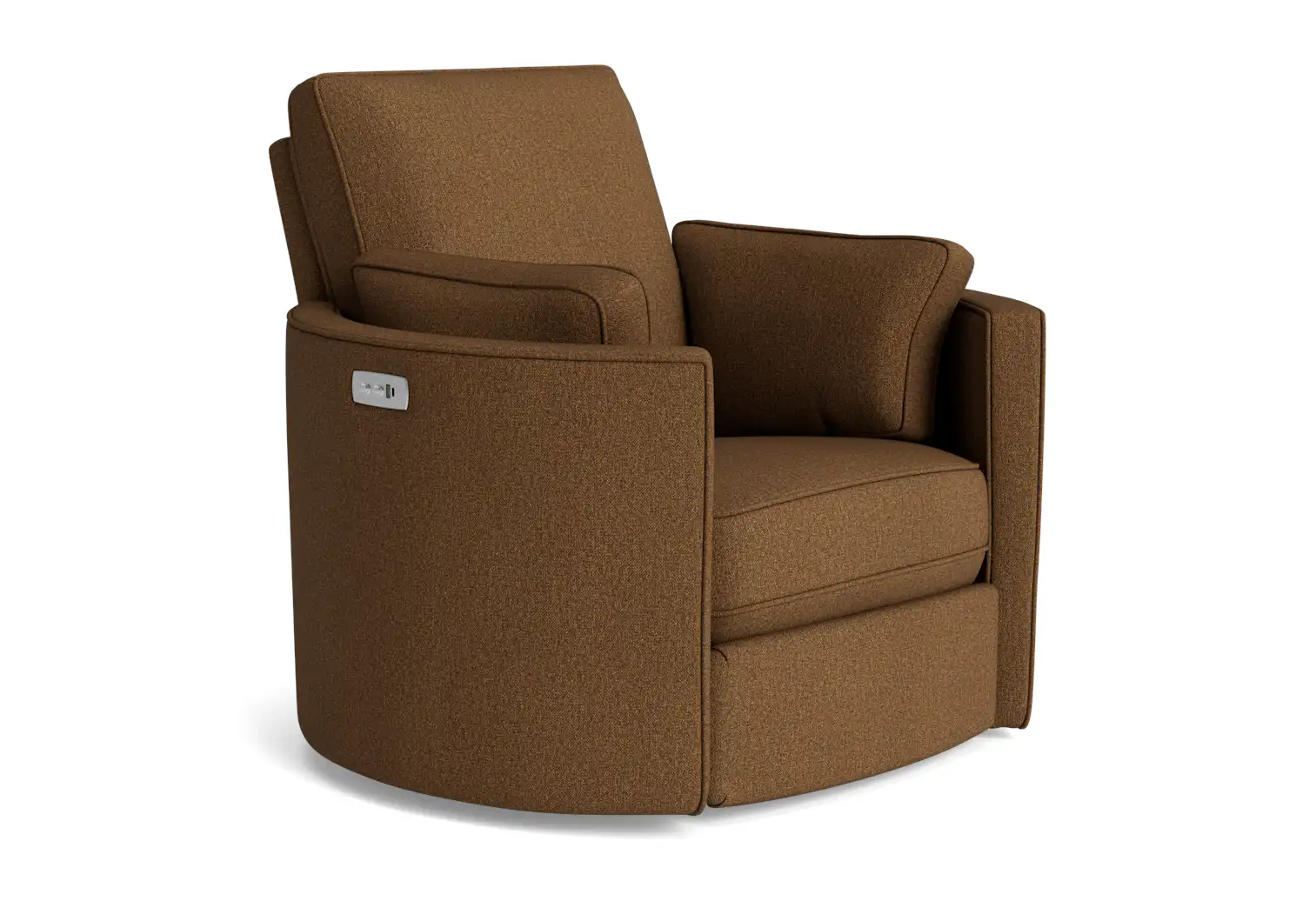 corey swivel chair faithful mocha