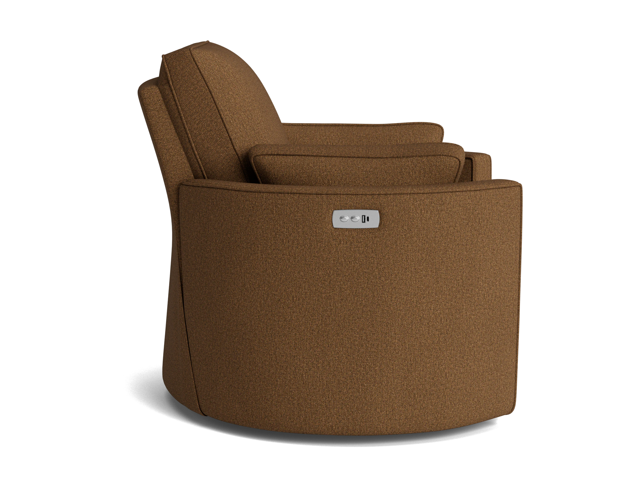 corey swivel chair faithful mocha