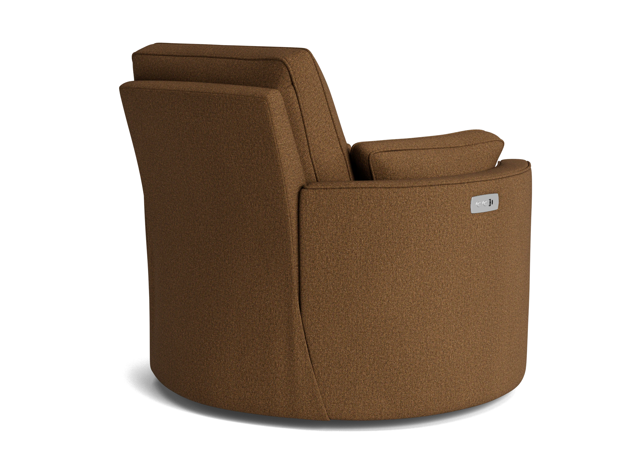 corey swivel chair faithful mocha