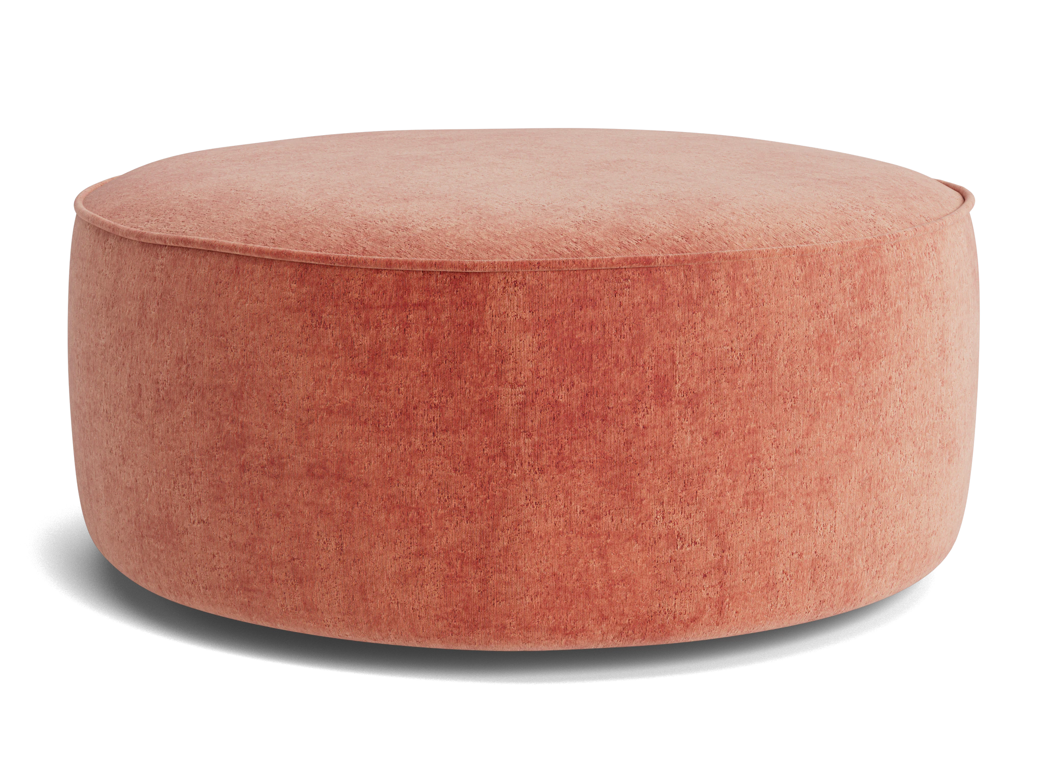 cullen cocktail ottoman plush terra rose