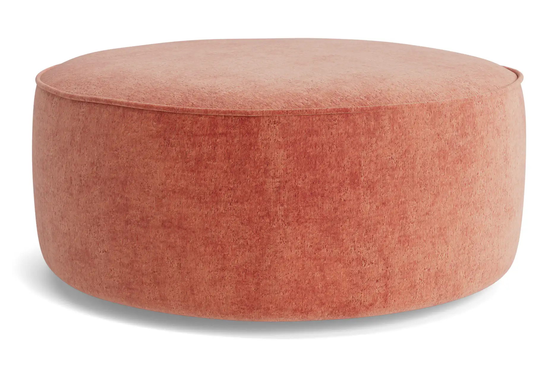 cullen cocktail ottoman plush terra rose