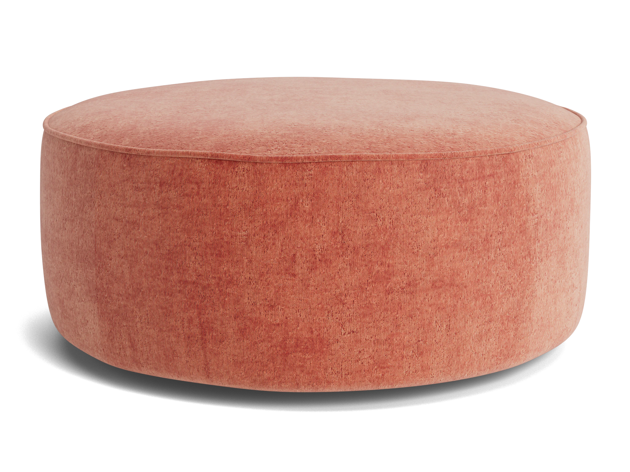 cullen cocktail ottoman plush terra rose