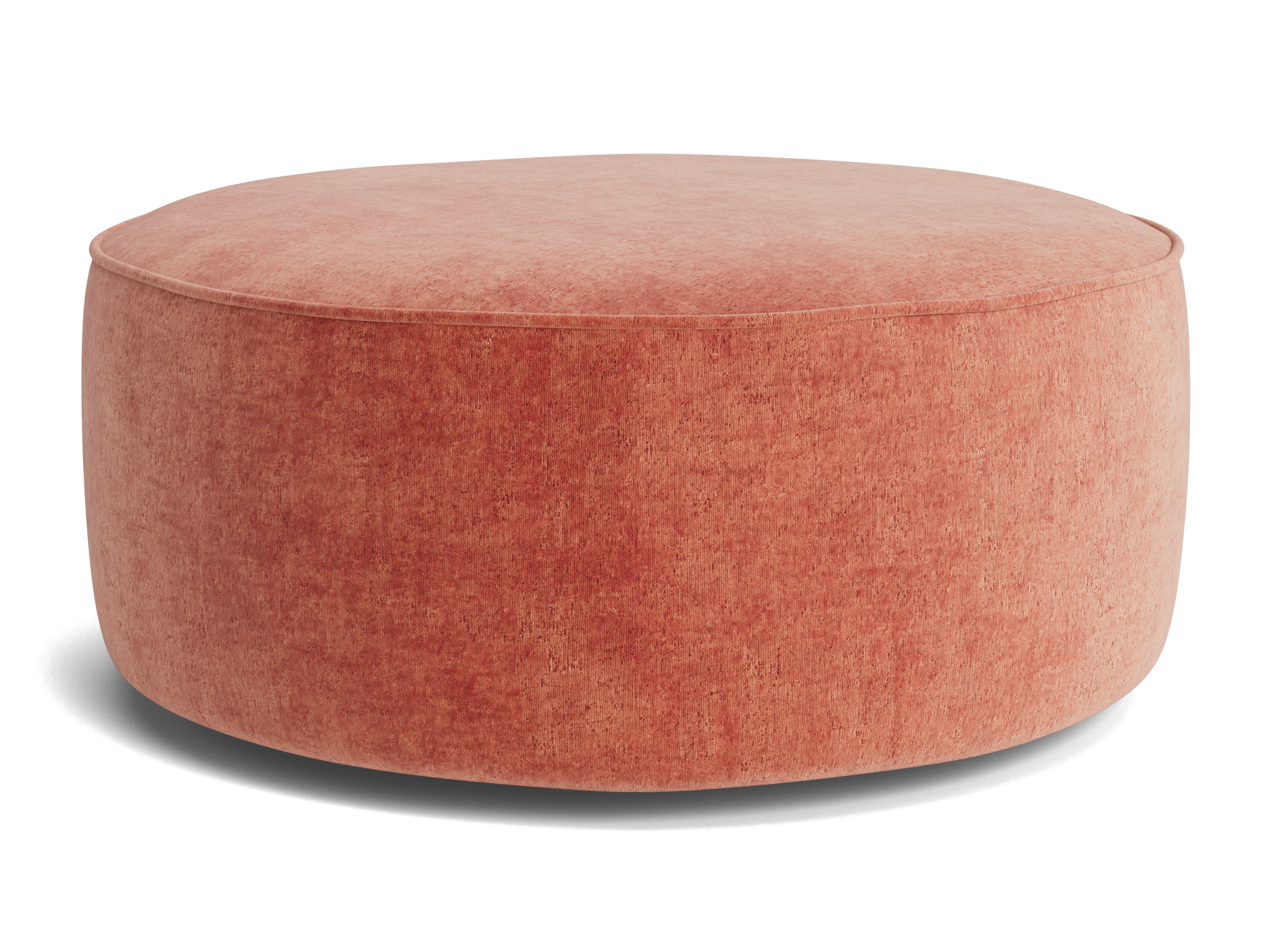 cullen cocktail ottoman plush terra rose