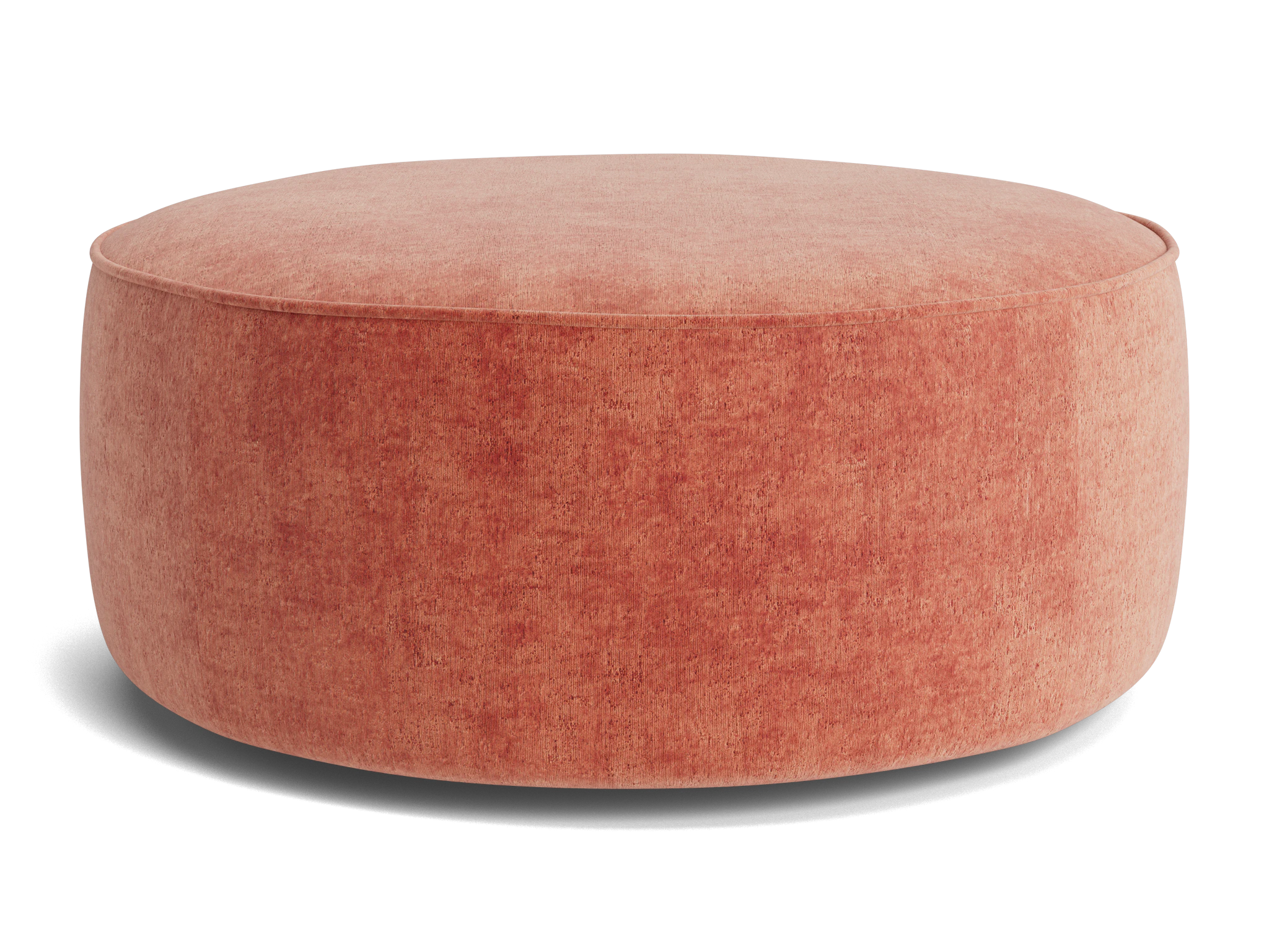 cullen cocktail ottoman plush terra rose