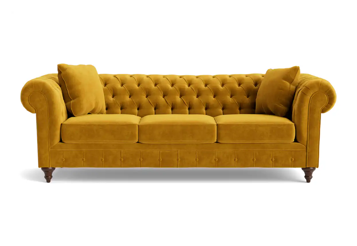 rondell sofa harper amber gold