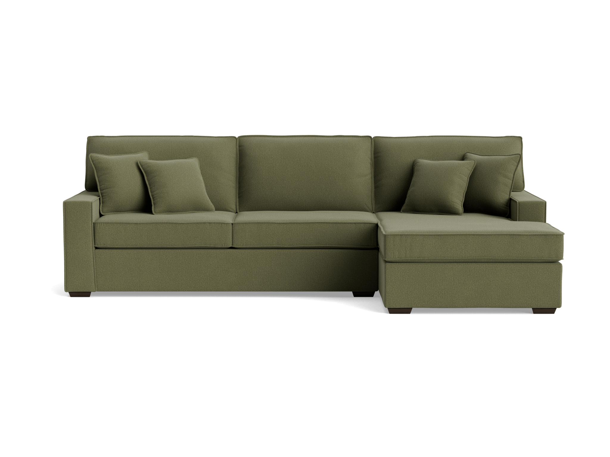 lyndon sectional faithful olive