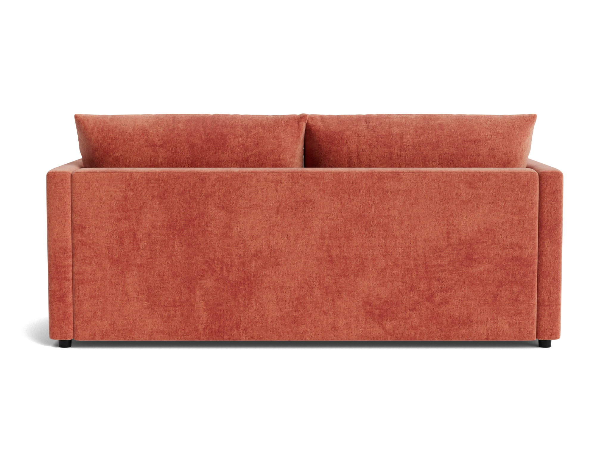 banks sleeper sofa plush terra rose