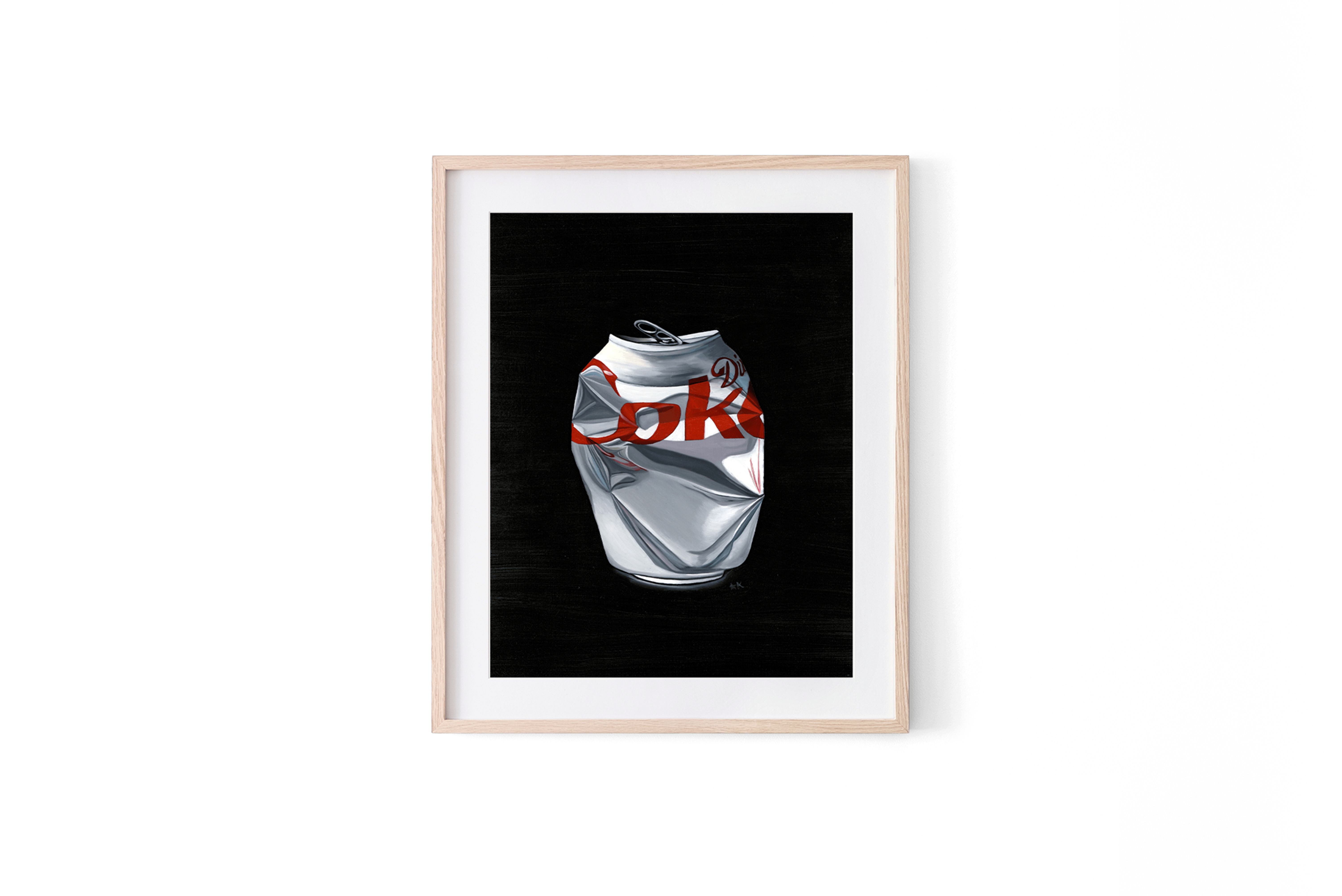 diet soda art print