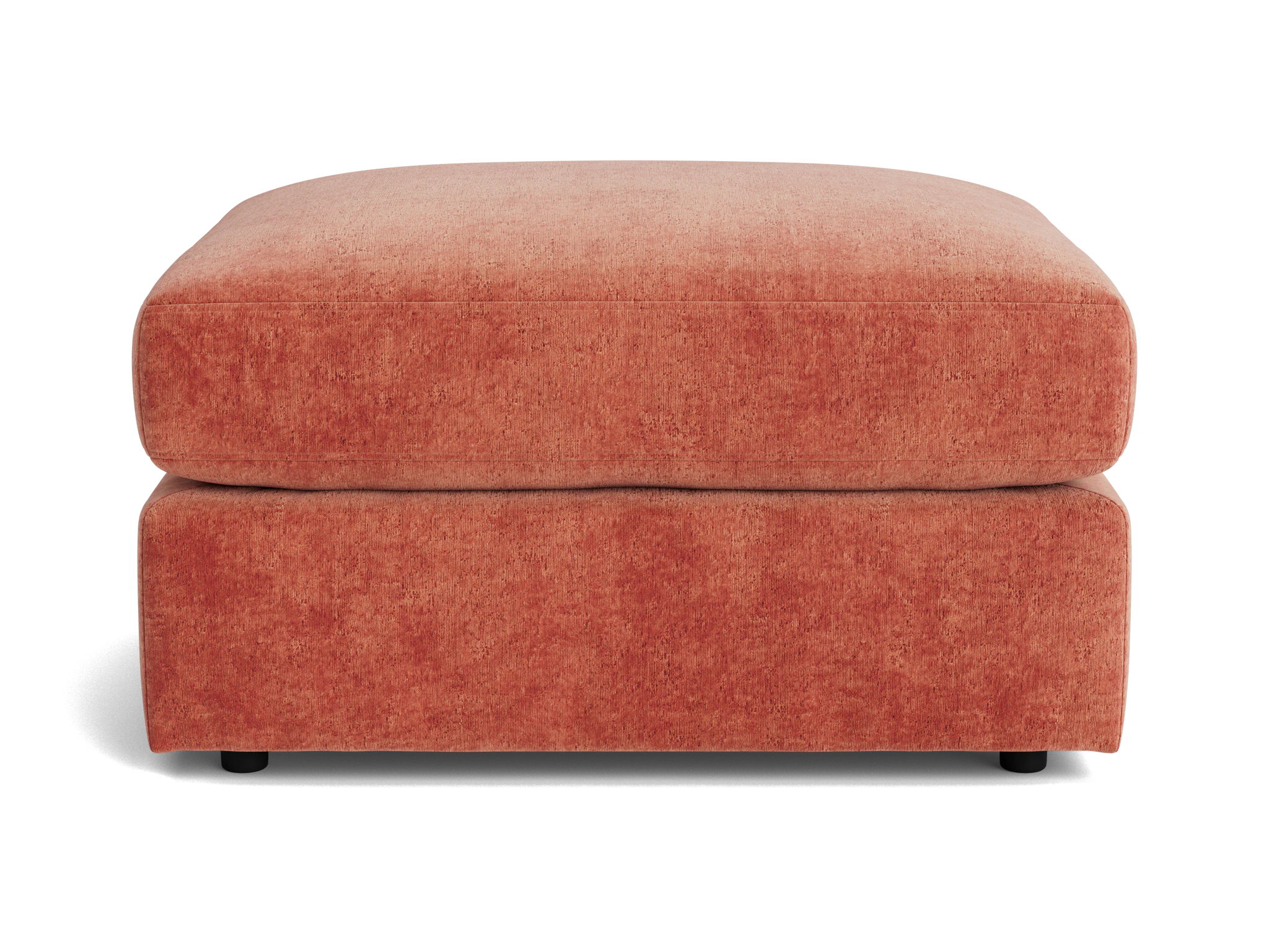 sebastian ottoman plush terra rose