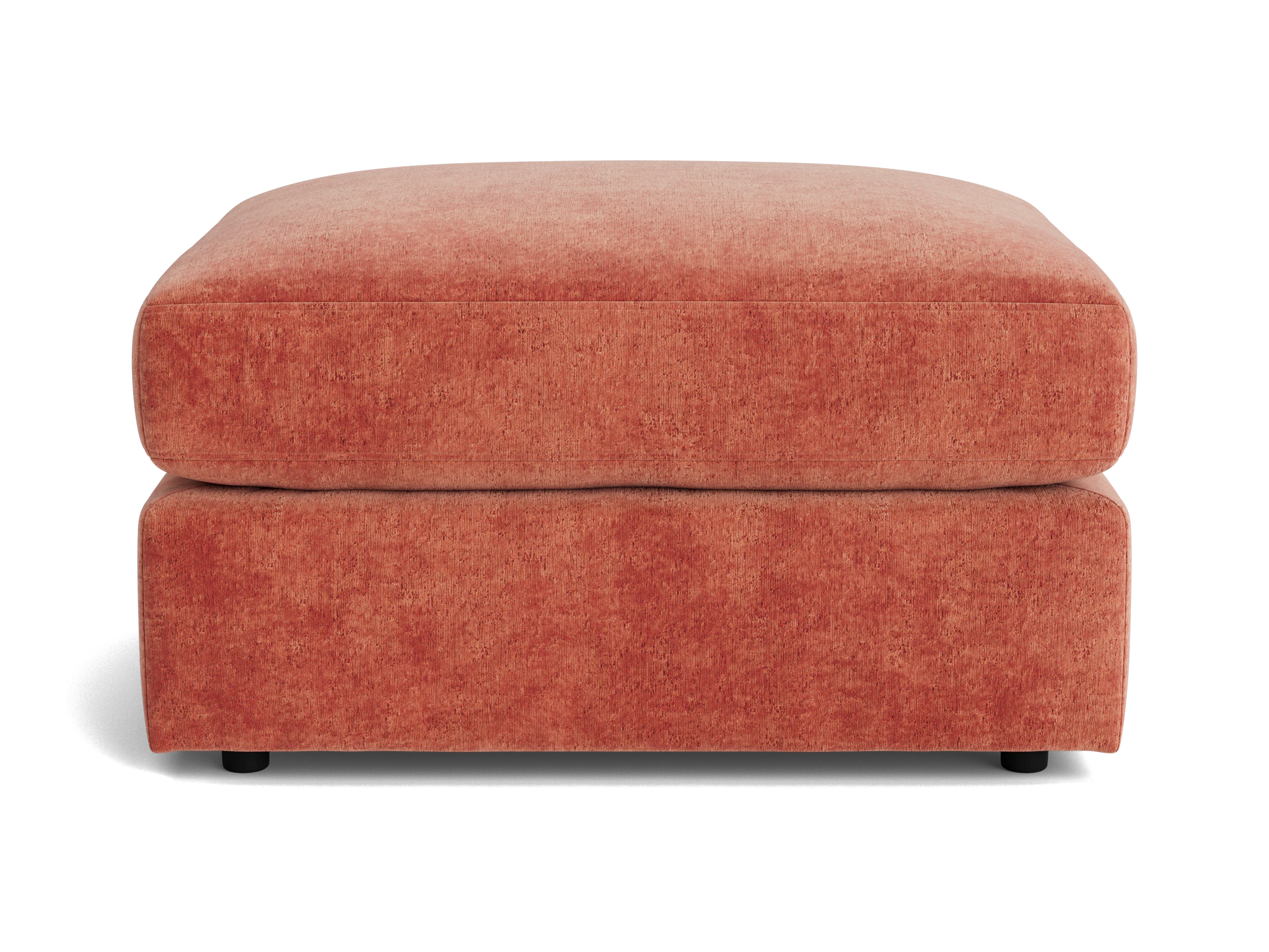 sebastian ottoman plush terra rose