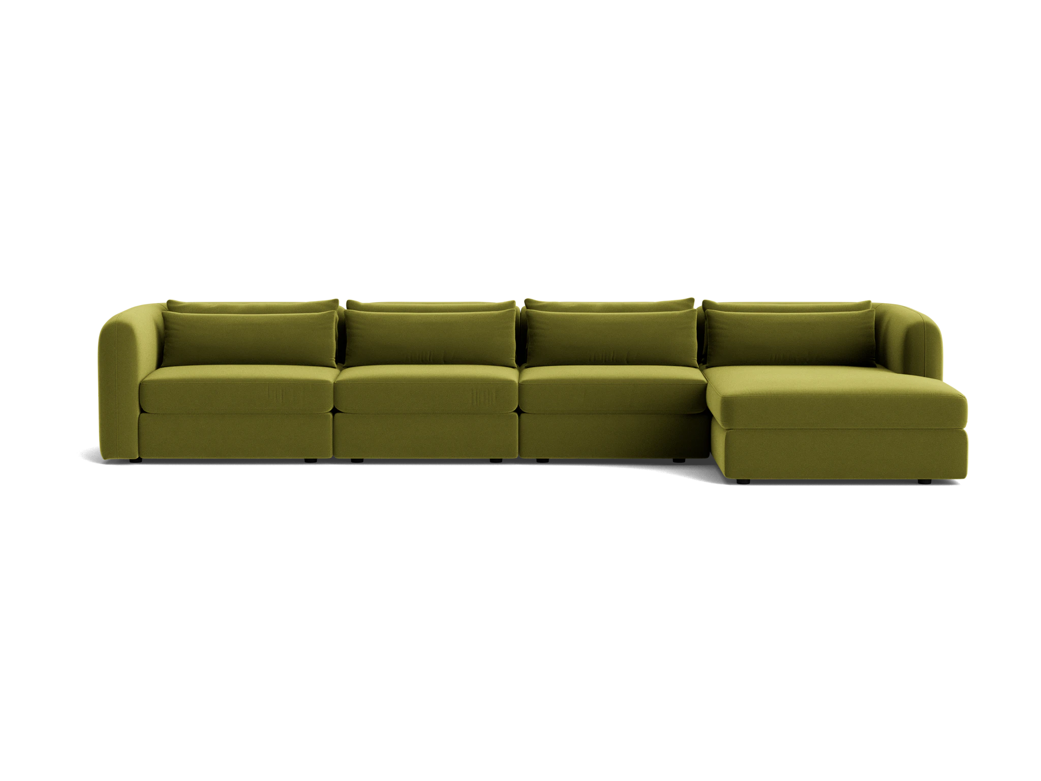 sebastian modular grand chaise sectional royale apple