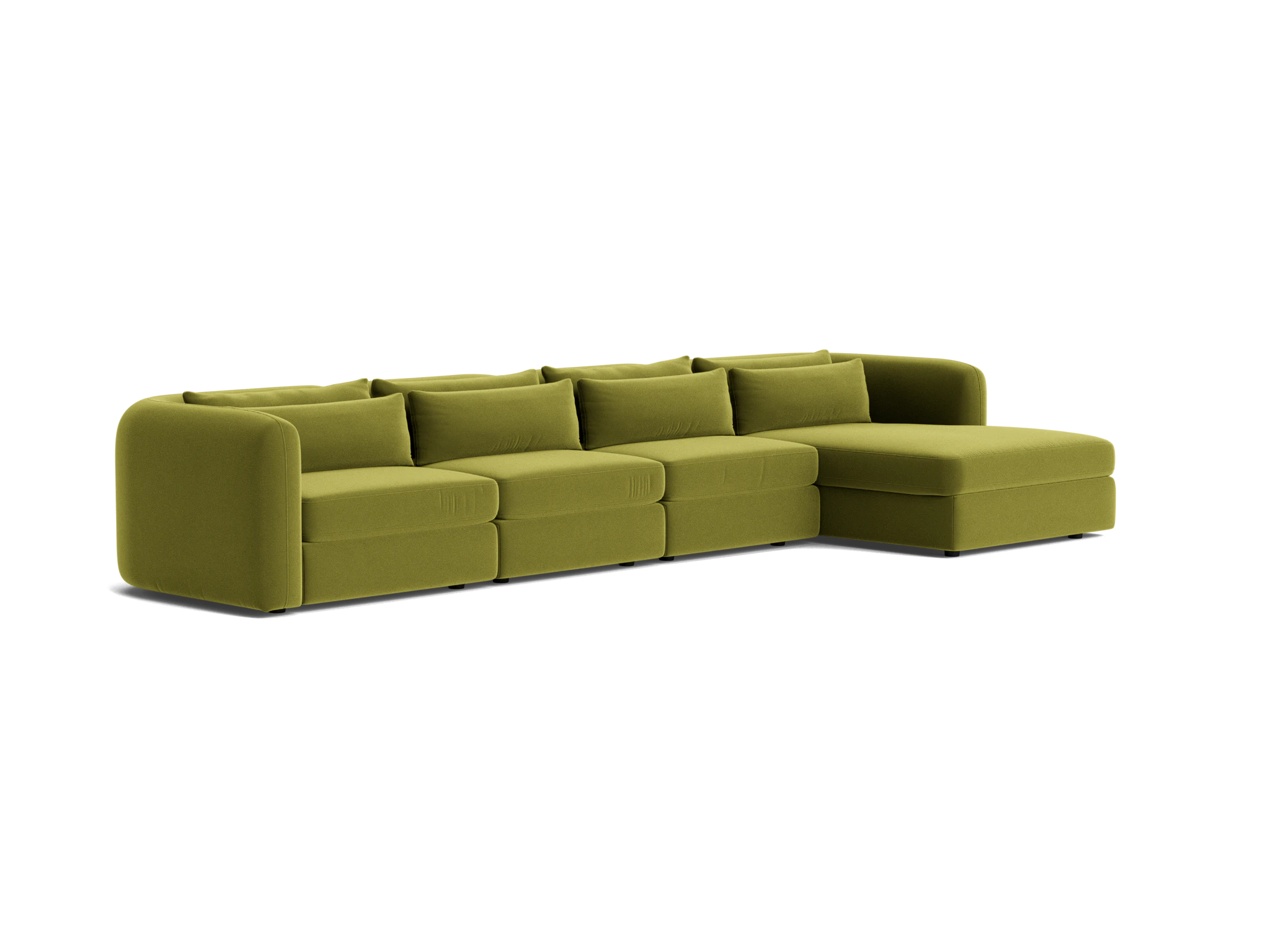 sebastian modular grand chaise sectional royale apple