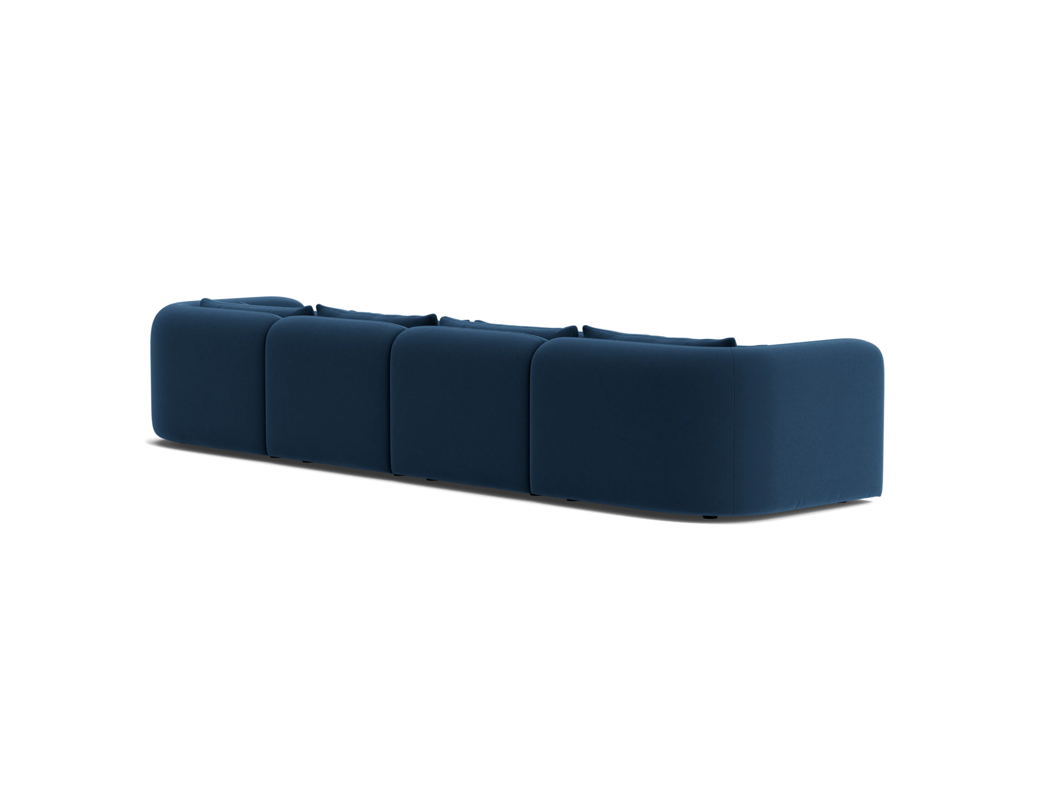 sebastian modular grand chaise sectional royale cobalt