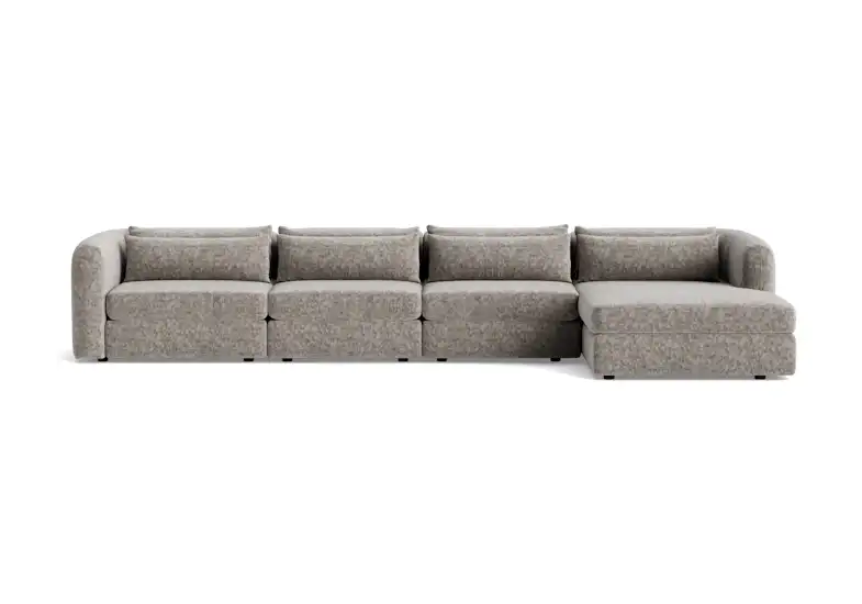 sebastian modular grand chaise sectional prime stone