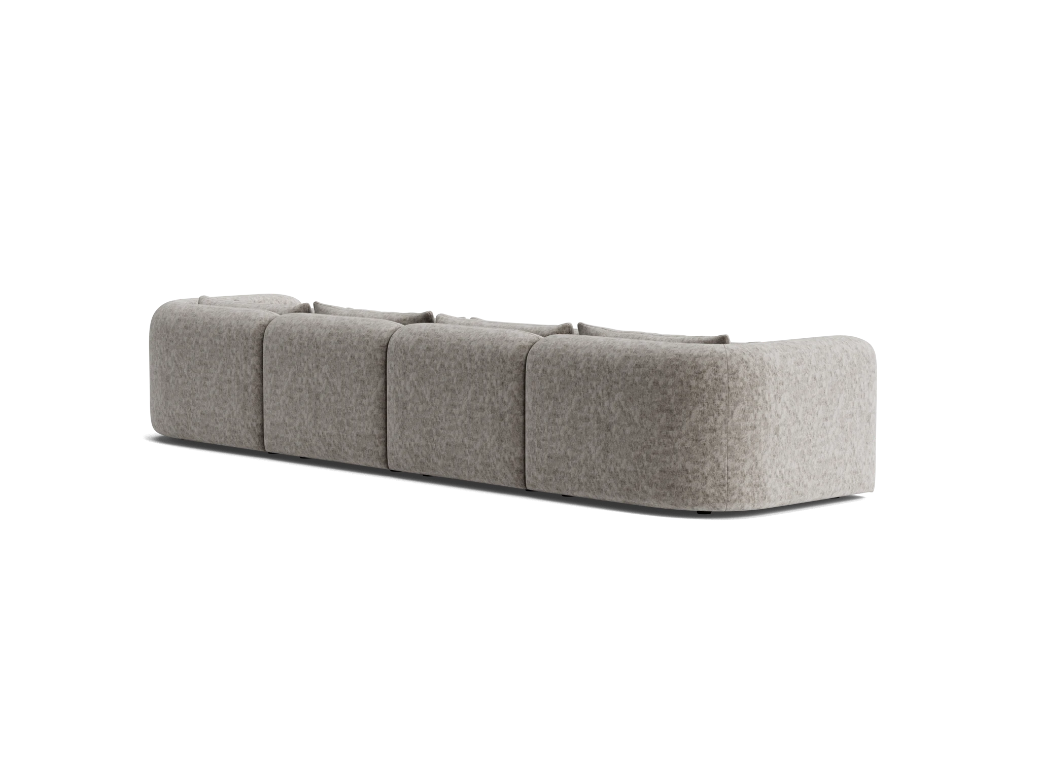 sebastian modular grand chaise sectional prime stone