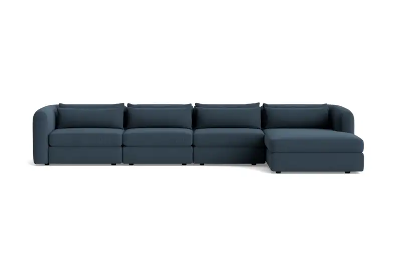 sebastian modular grand chaise sectional faithful indigo