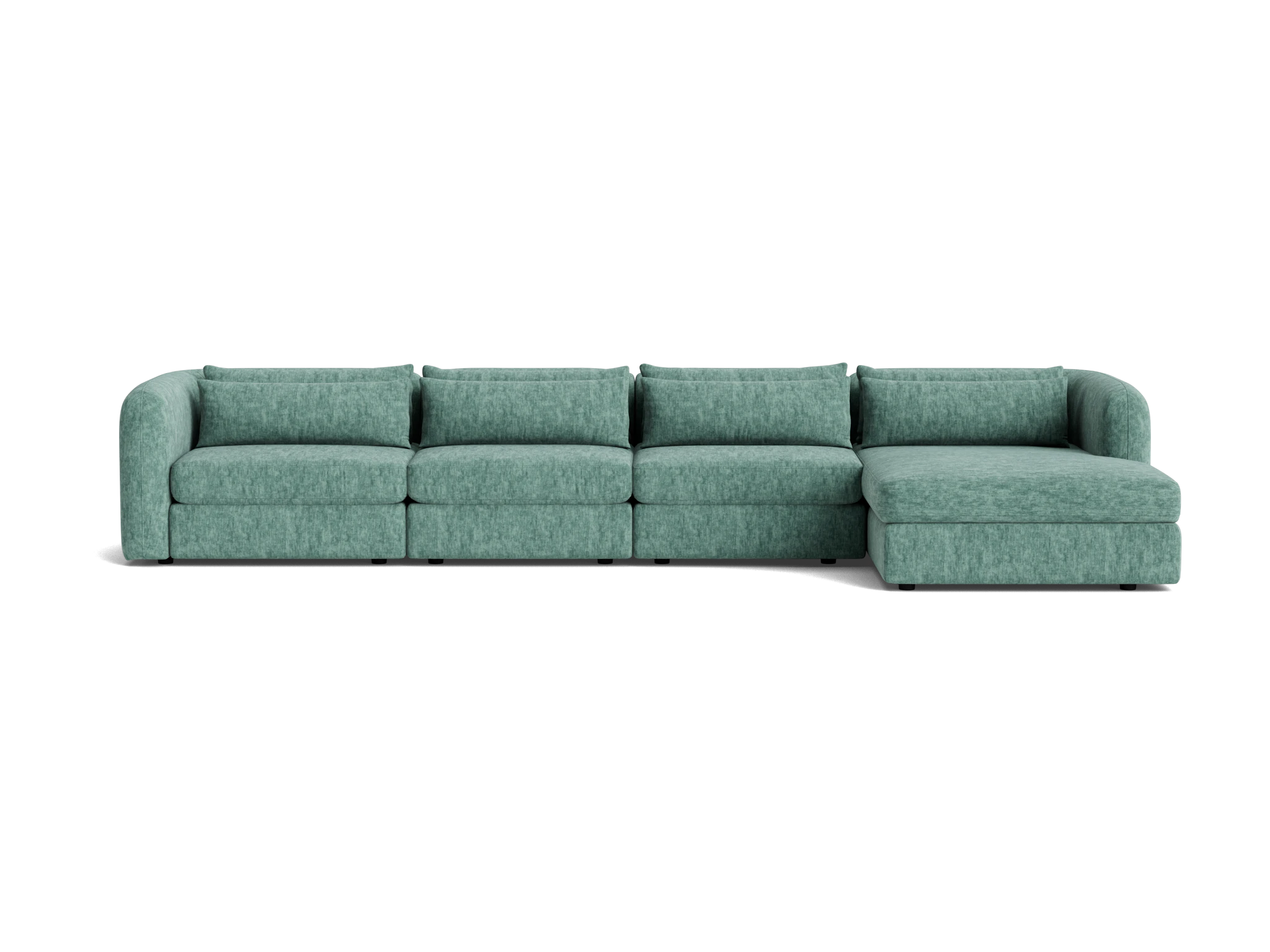sebastian modular grand chaise sectional crave caribbean twist