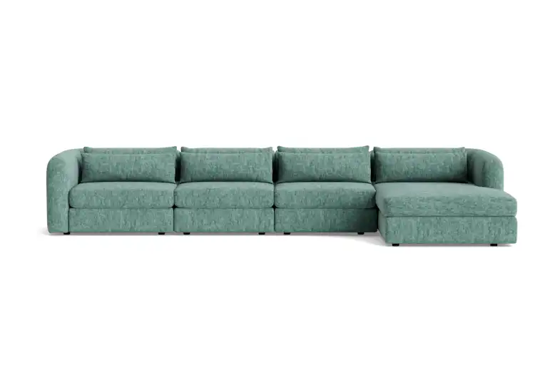 sebastian modular grand chaise sectional crave caribbean twist