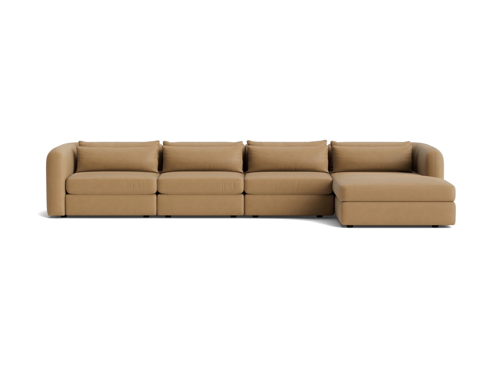 sebastian modular grand chaise sectional washed california biscuit